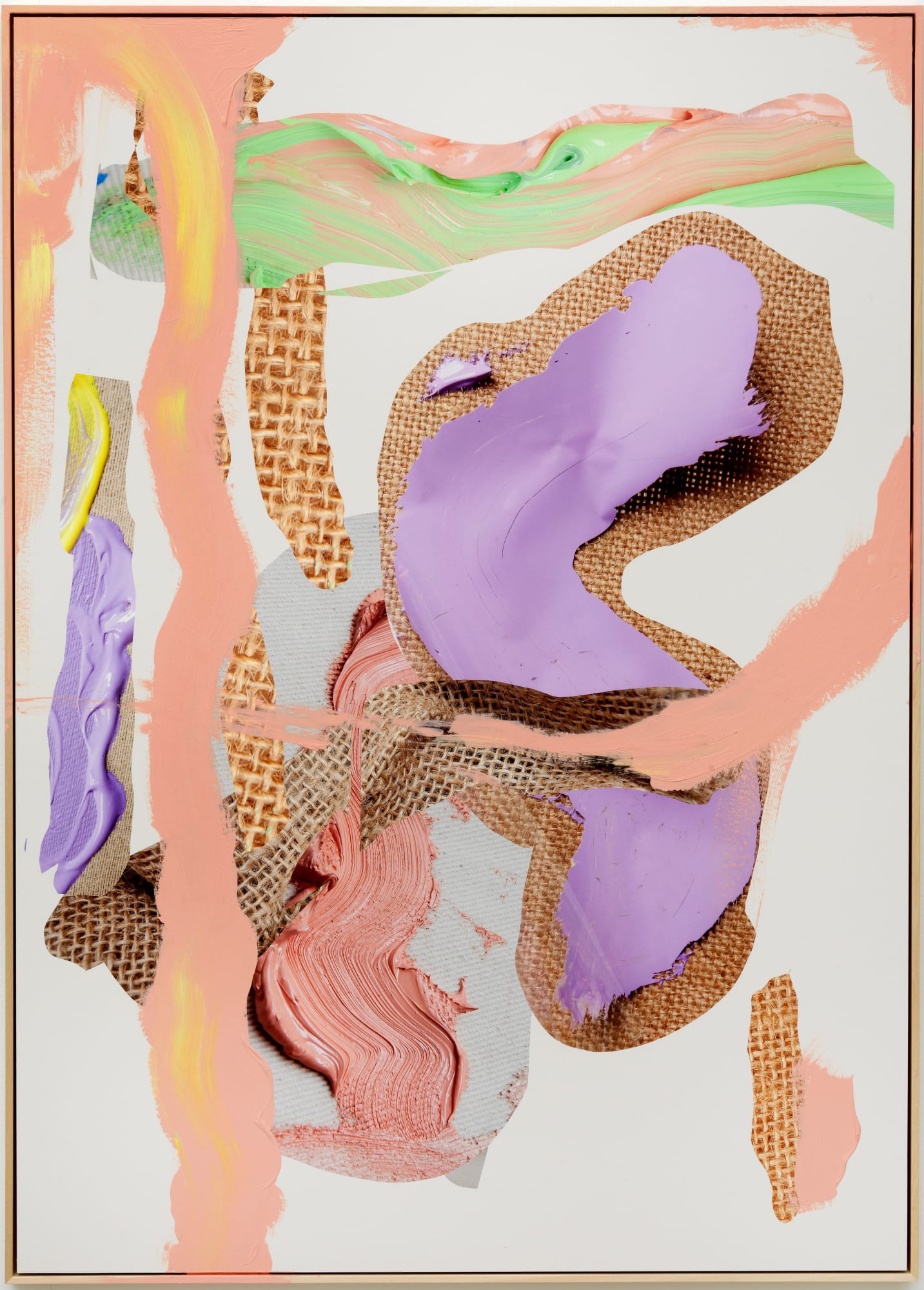 Rachel de Joode, Painting brushstrokes #01, 2022