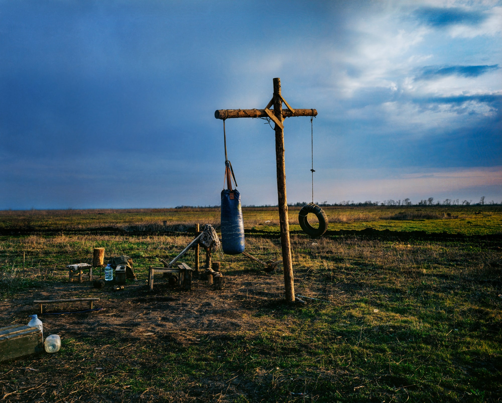 Pavel Wolberg, Donitsk region east Ukraine, 2017