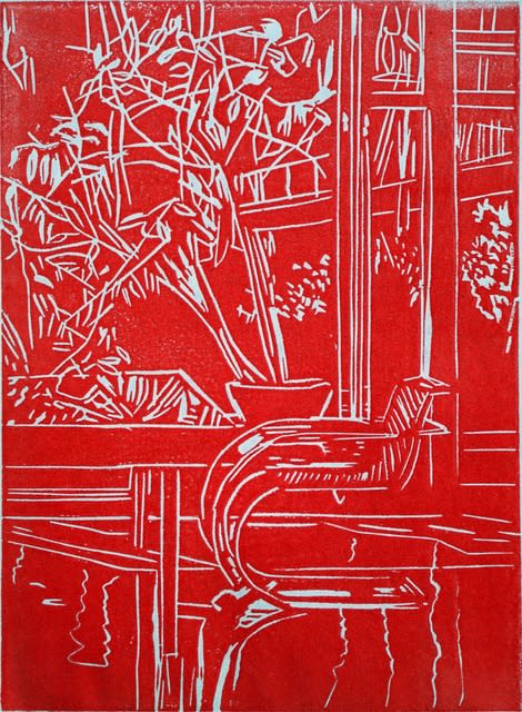 Eamon O'Kane, Red Interior, 2020