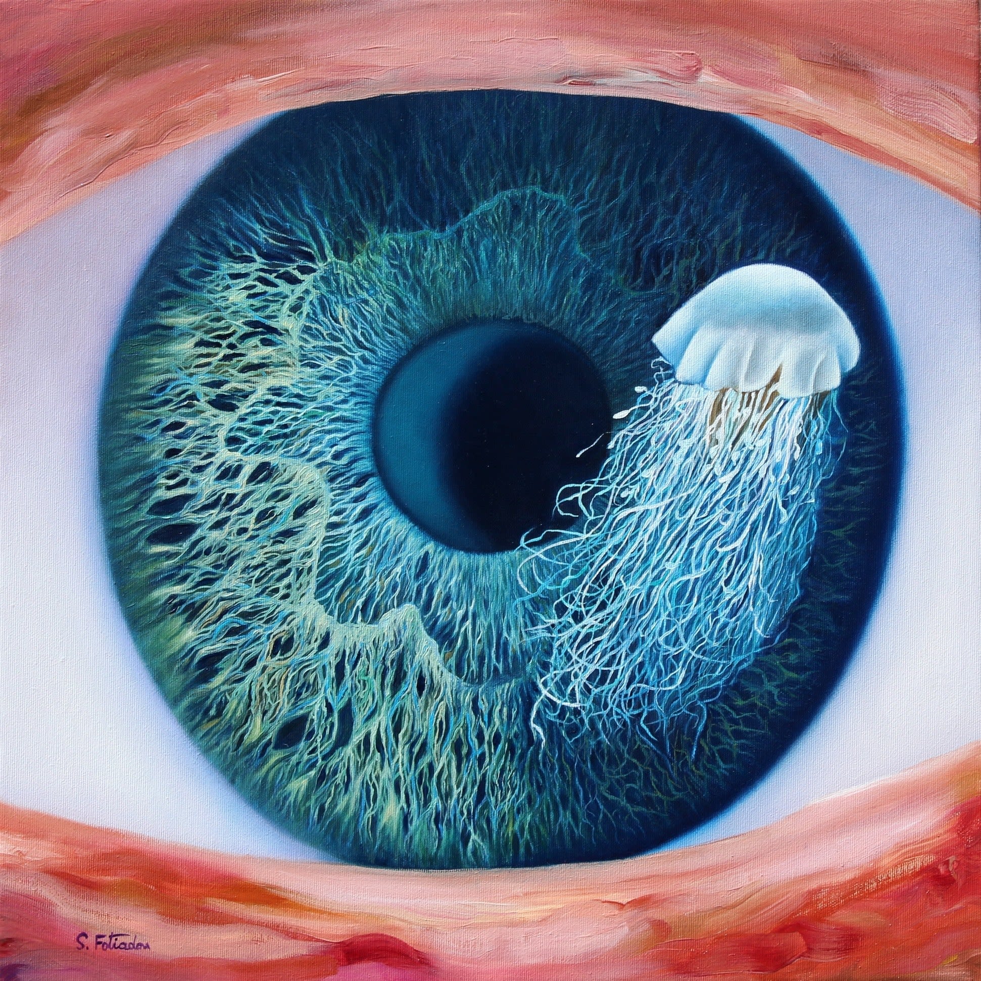 Sofia Fotiadou, Dancing in the sea, 2022