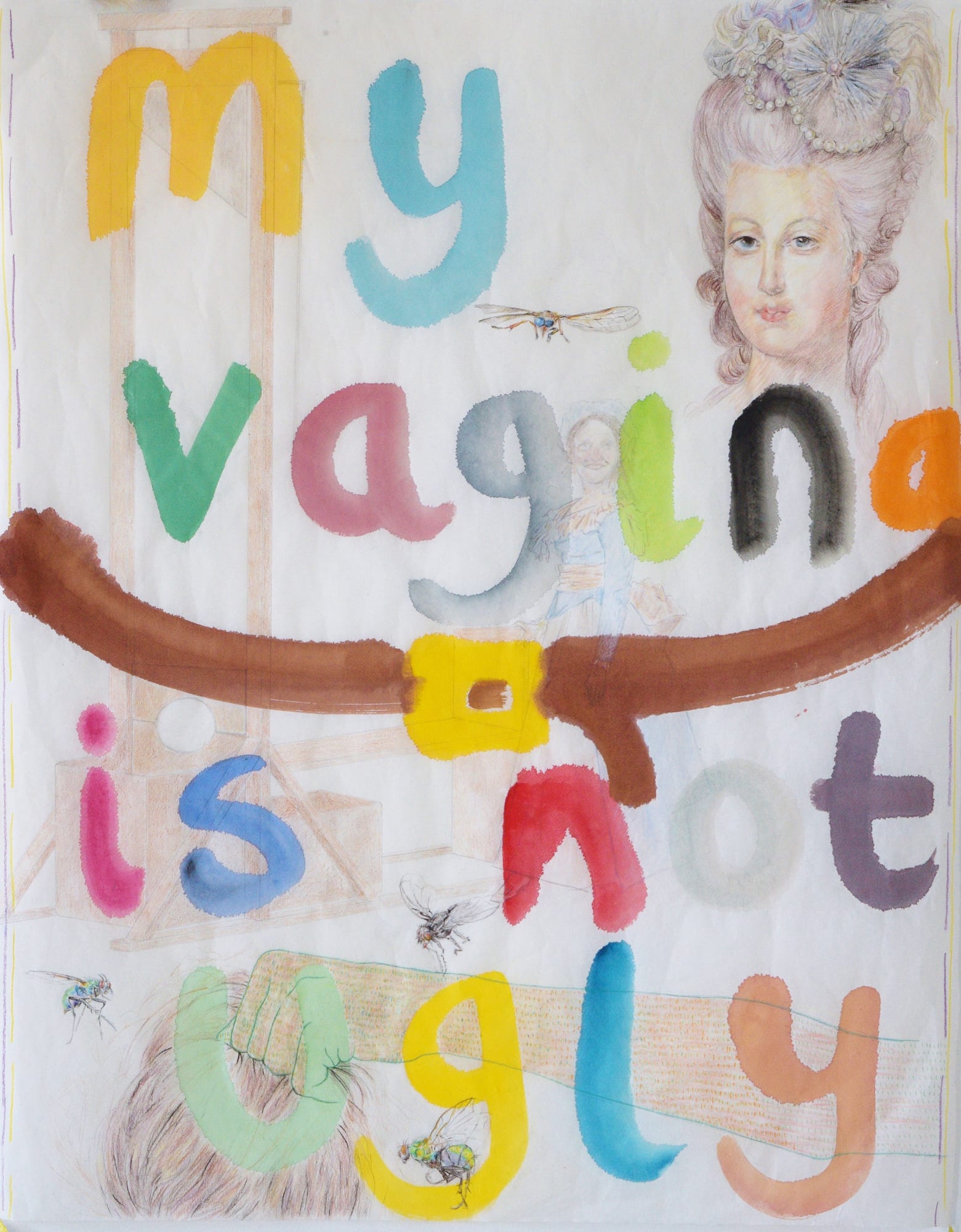 Maria Pask, My vagina is not ugly, 2020
