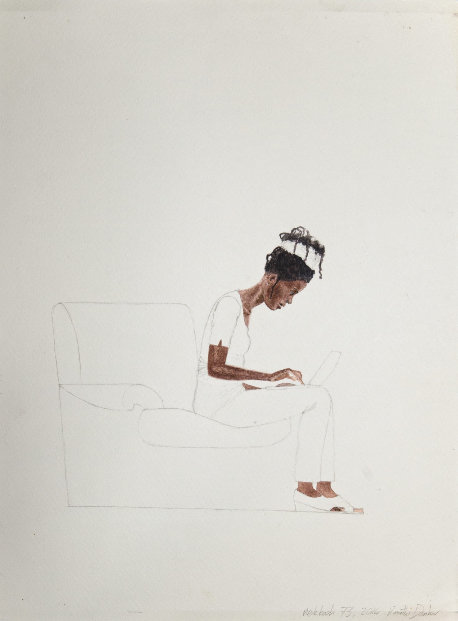 Kimathi Donkor, Notebook XIV, 2014