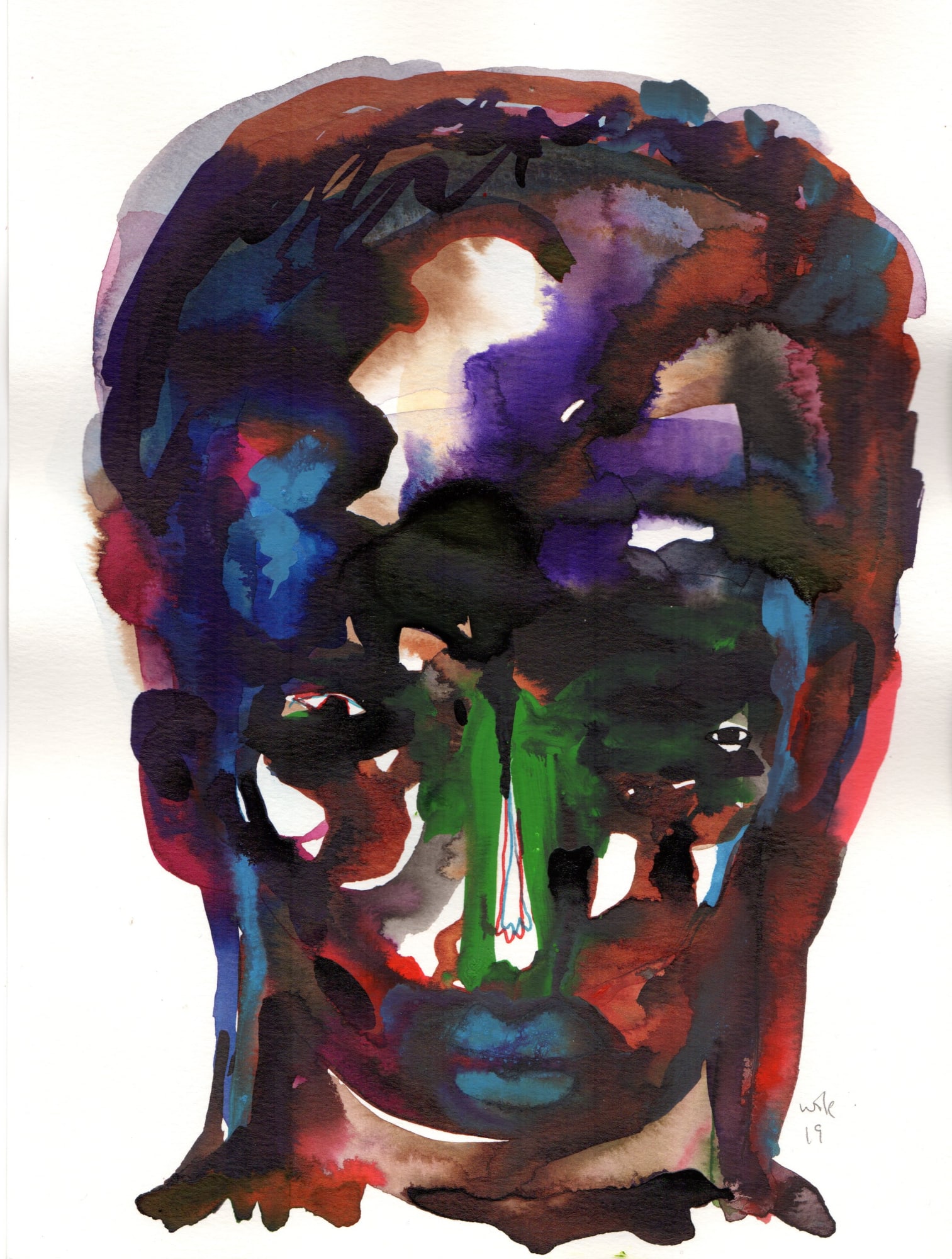 Wole Lagunju, Your features indicate you are from Africa,, 2019