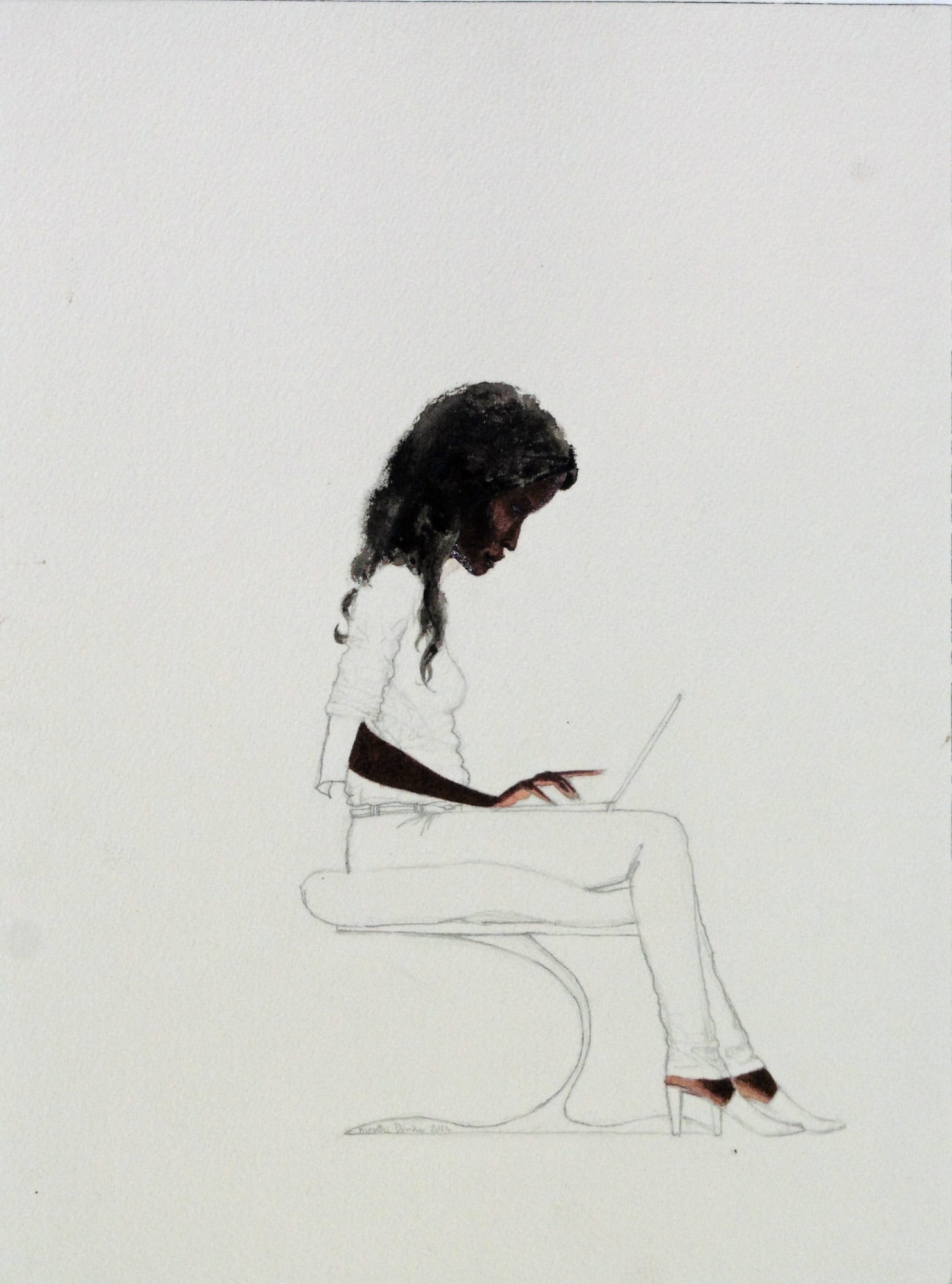 Kimathi Donkor, Notebook III, 2014