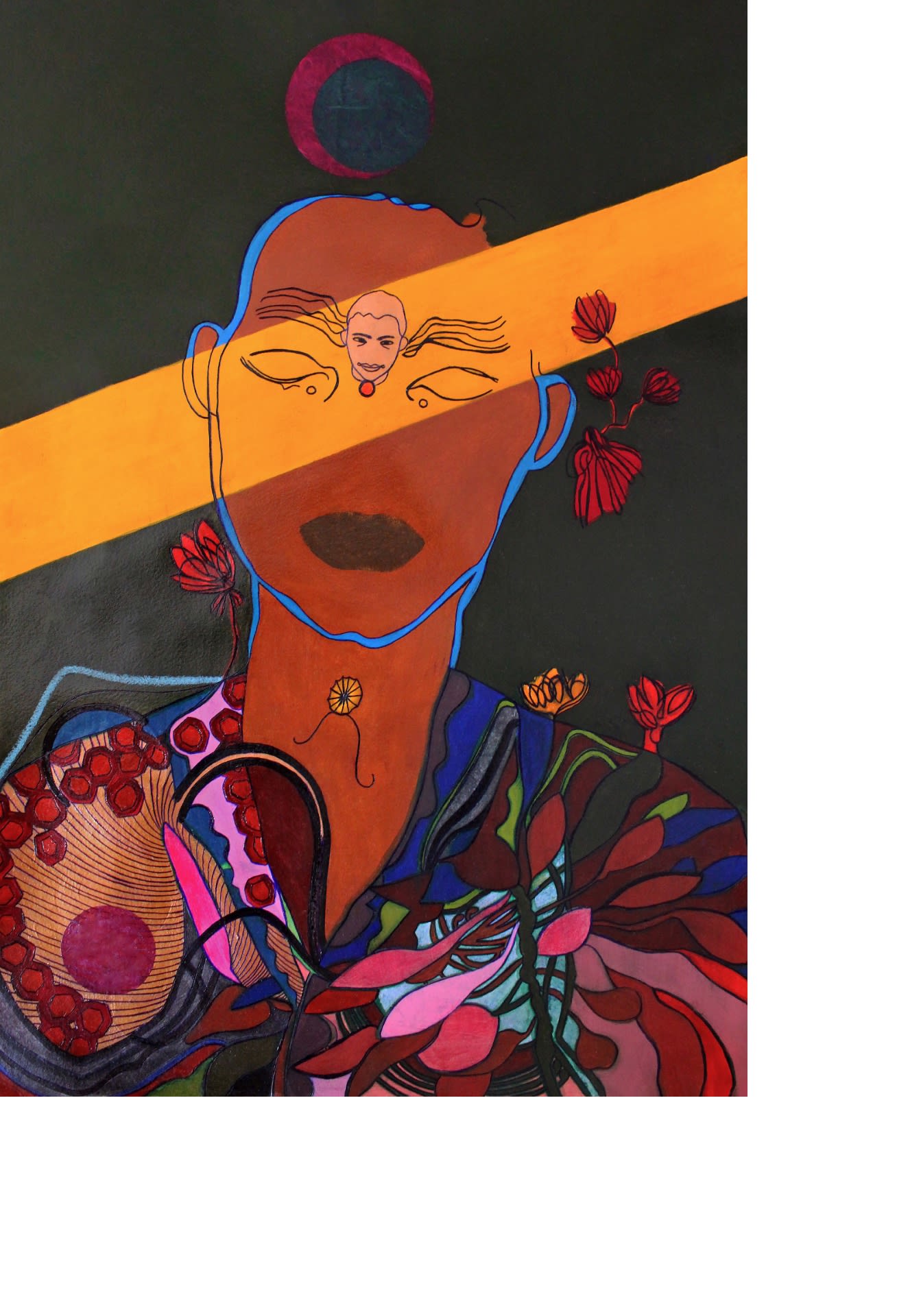 Tiffanie Delune, No More Battlefields, Only Flowers, 2021