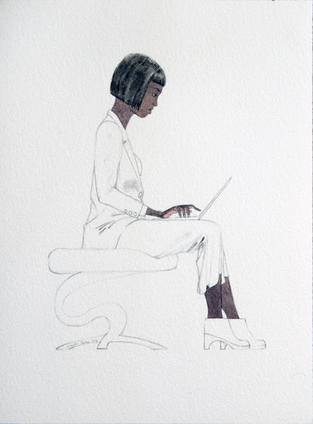 Kimathi Donkor, Notebook IX, 2013