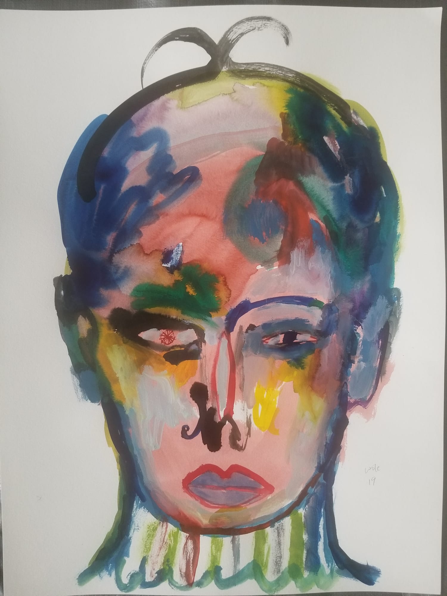 Wole Lagunju, Drag Queen II, 2019