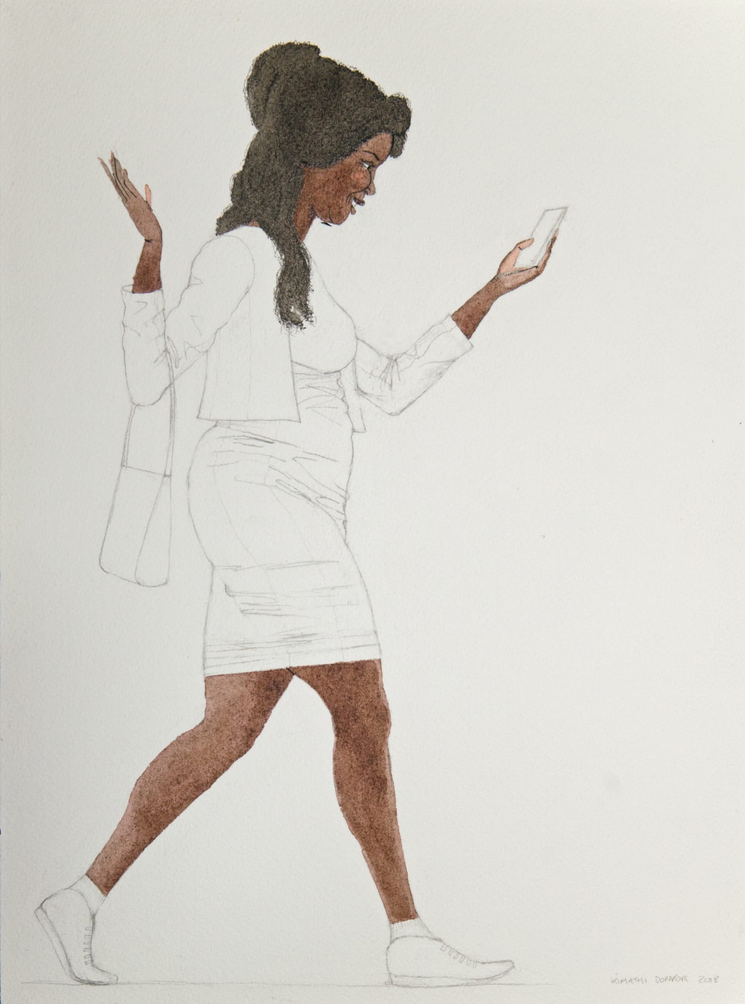 Kimathi Donkor, Notebook XXIV, 2018