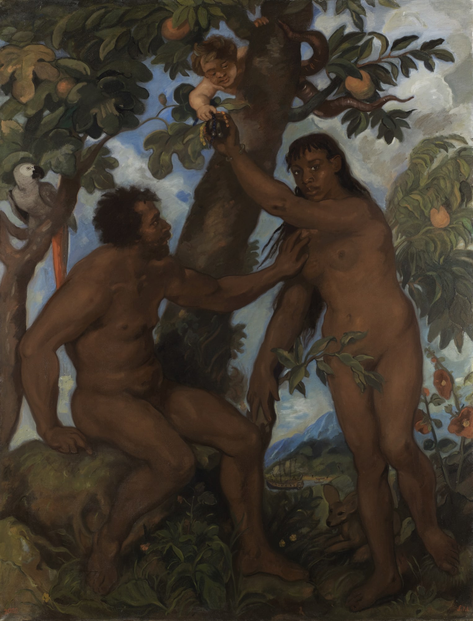 Sahara Longe, Fall of Man, 2020