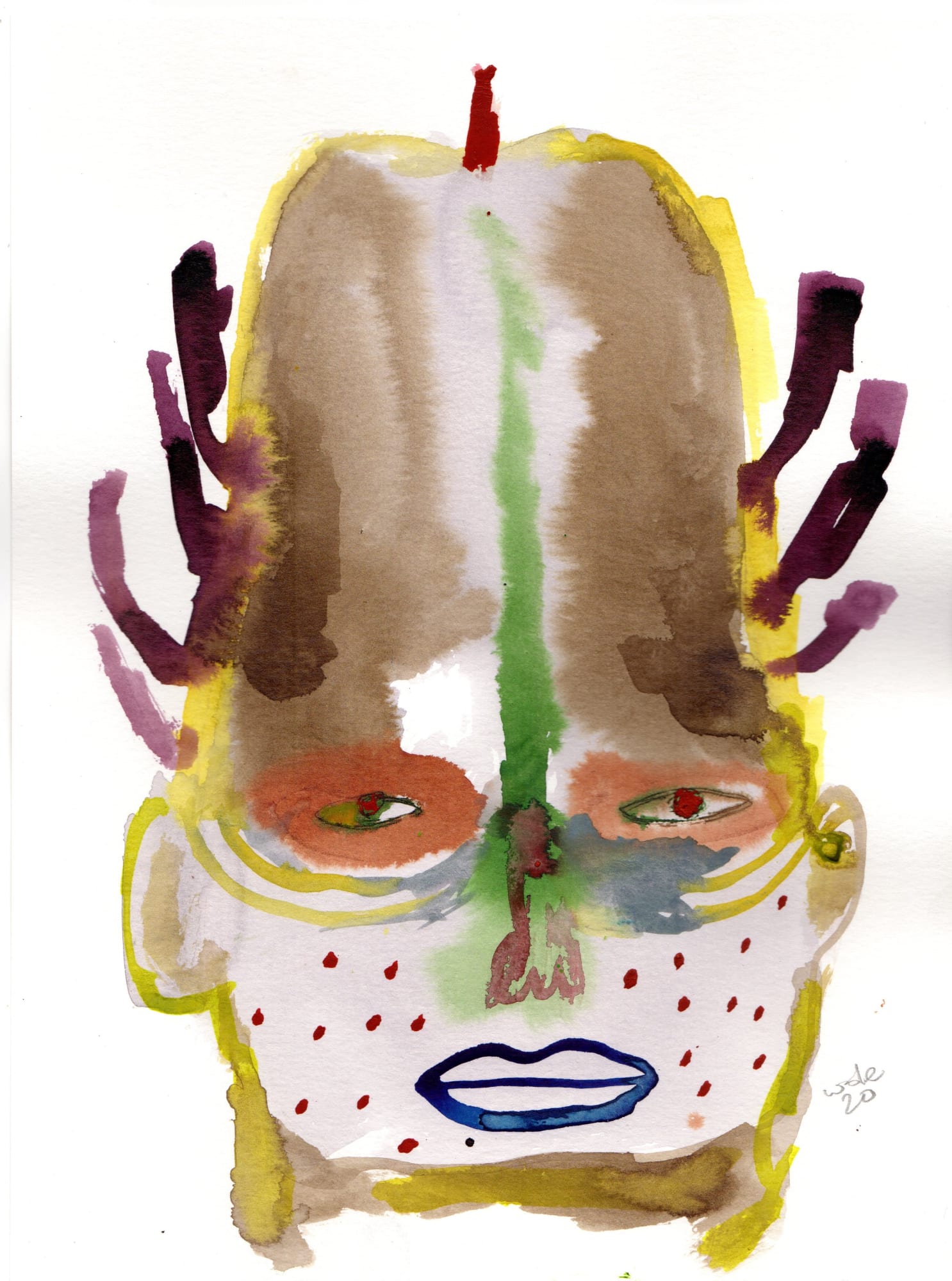 Wole Lagunju, Ode to Ofori Atta , 2020