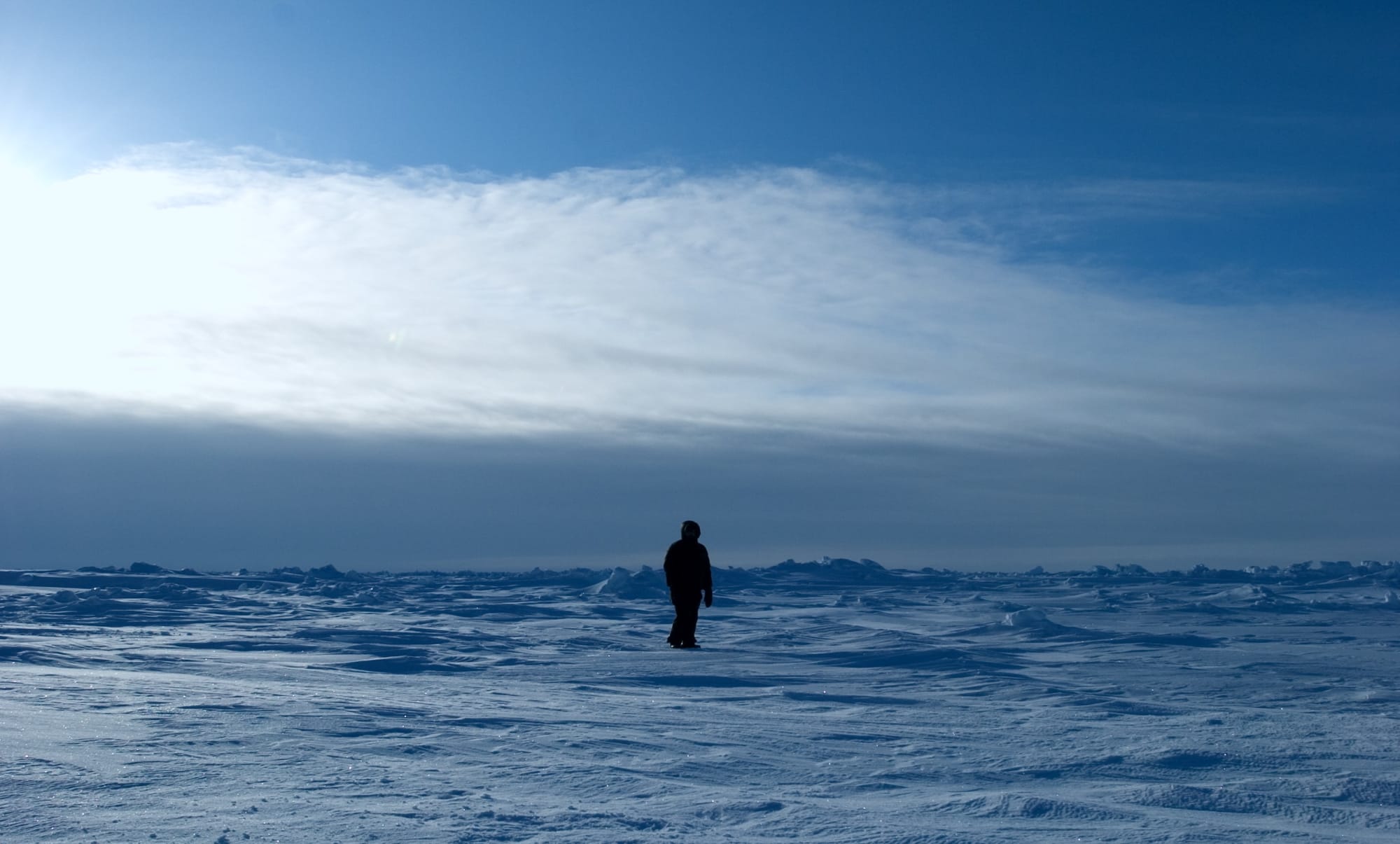 Guido van der Werve, Nummer negen, the day I didn’t turn with the world, 2007