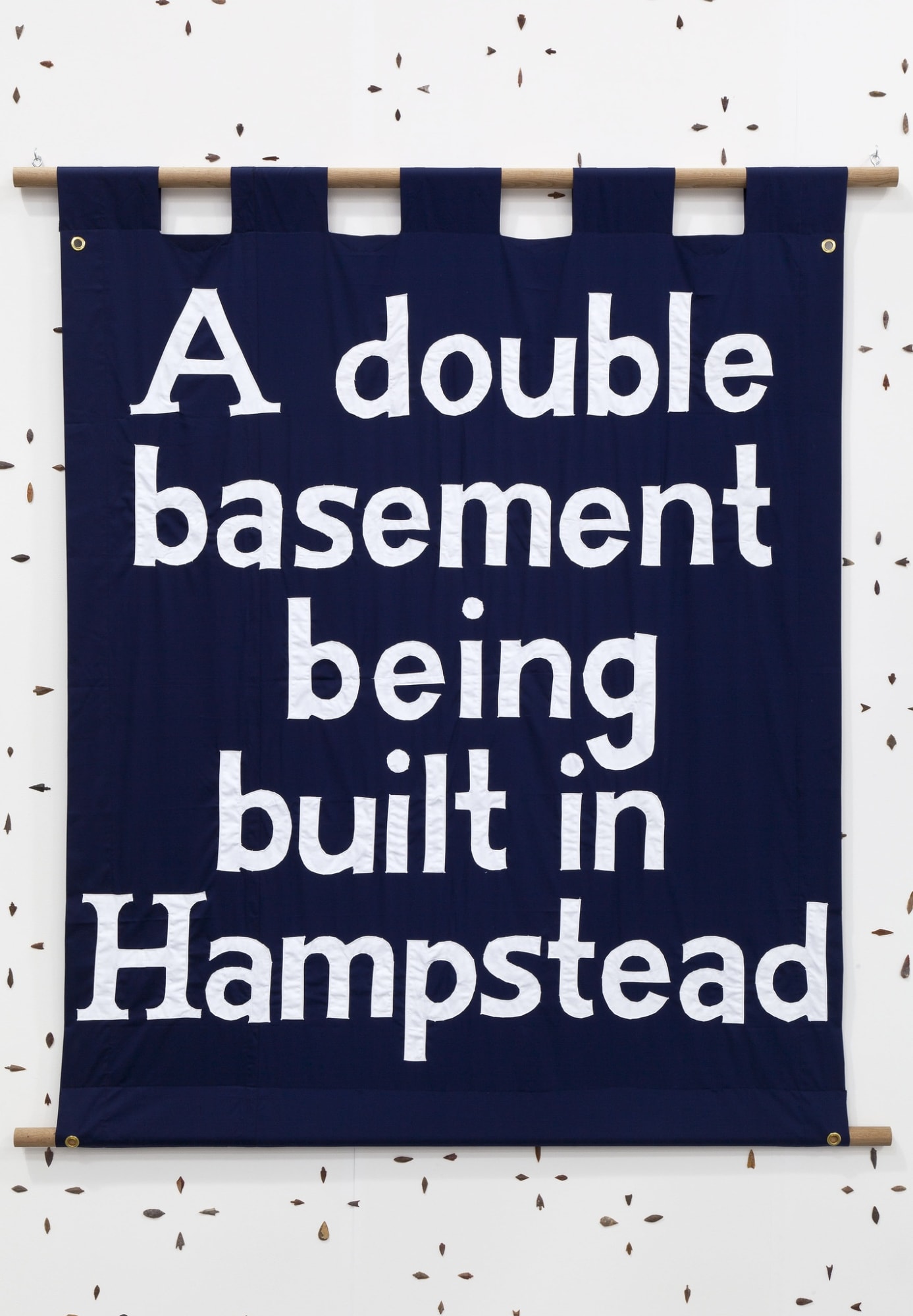 Jeremy Deller, A double basement being built in Hampstead, 2013