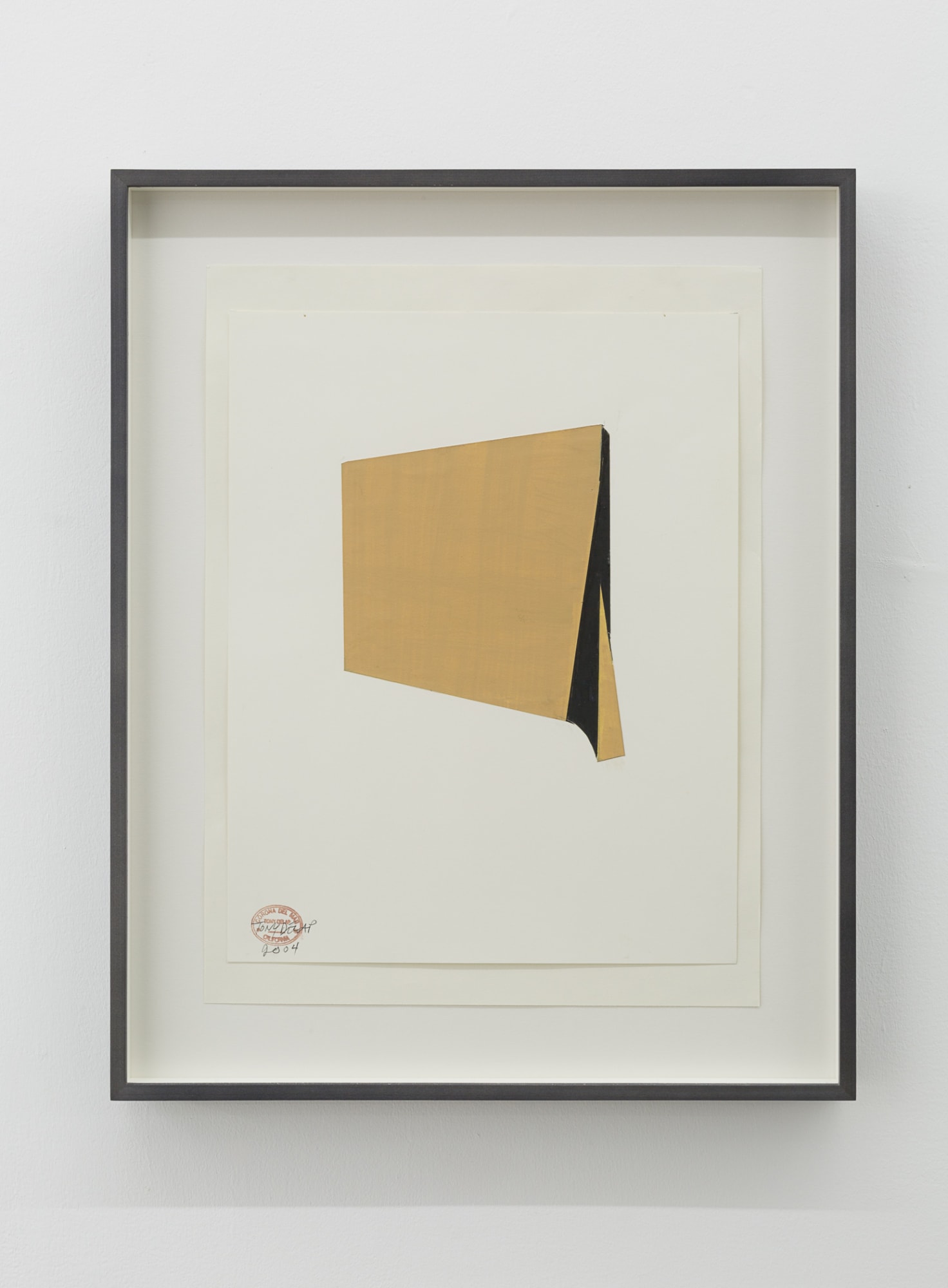 Tony DeLap, Watercolor for Painting, 2004