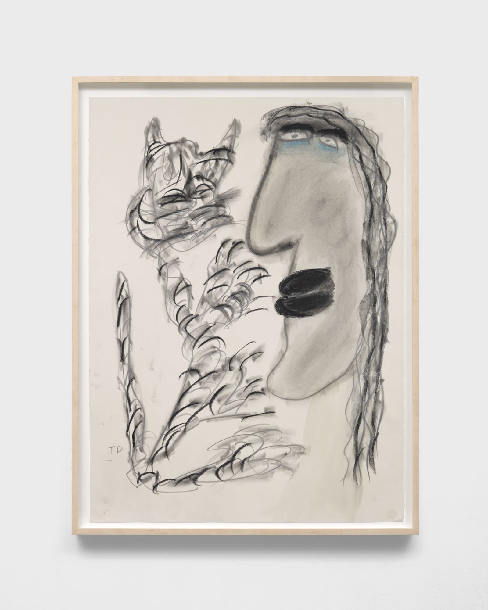 Thornton Dial, Watching the Tiger, 2000