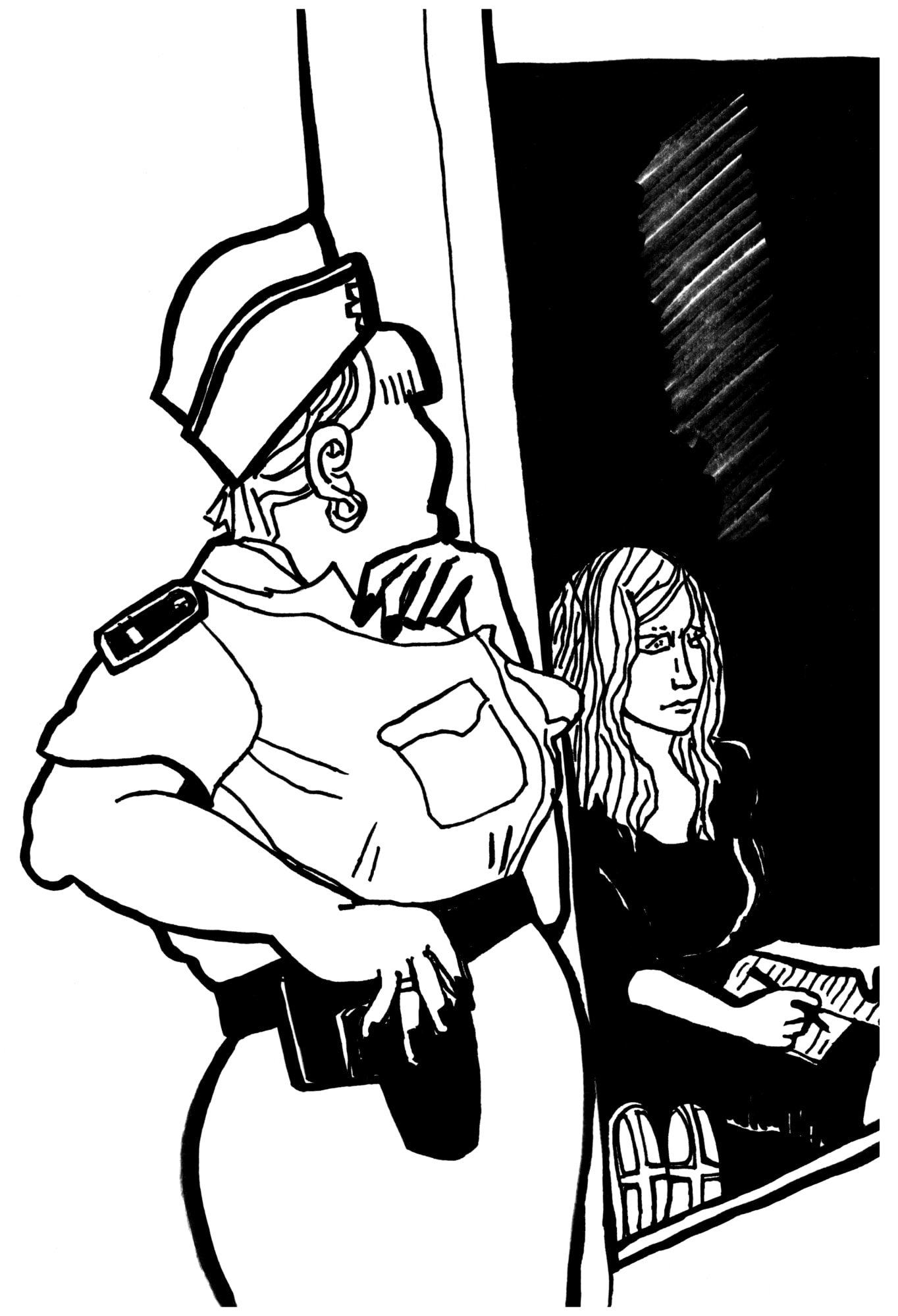 Victoria Lomasko, Other Russias: The Pussy Riot Trial (no. 5), 2017