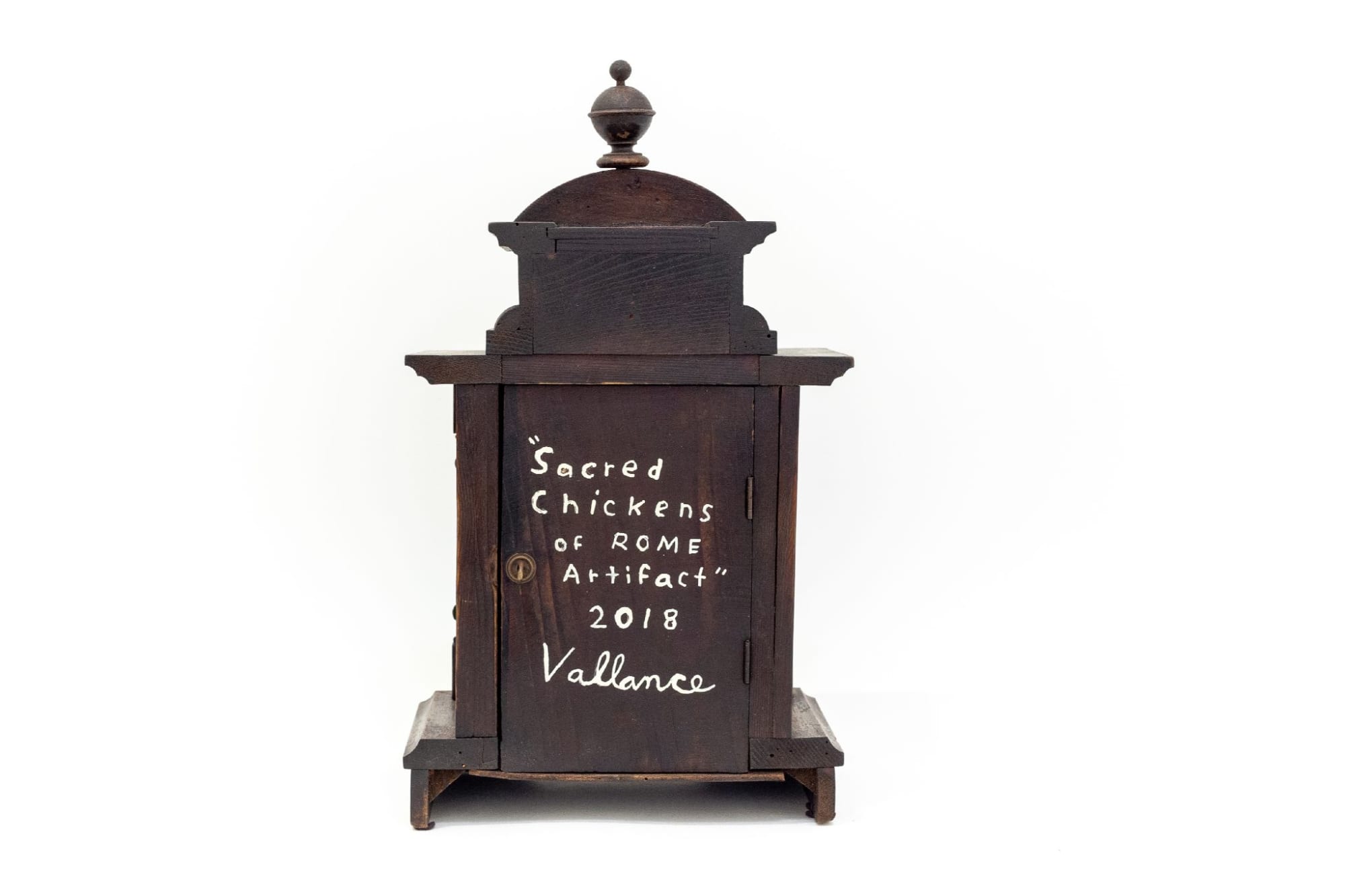 Jeffrey Vallance, Sacred Chickens of Rome Artifacts, 2018