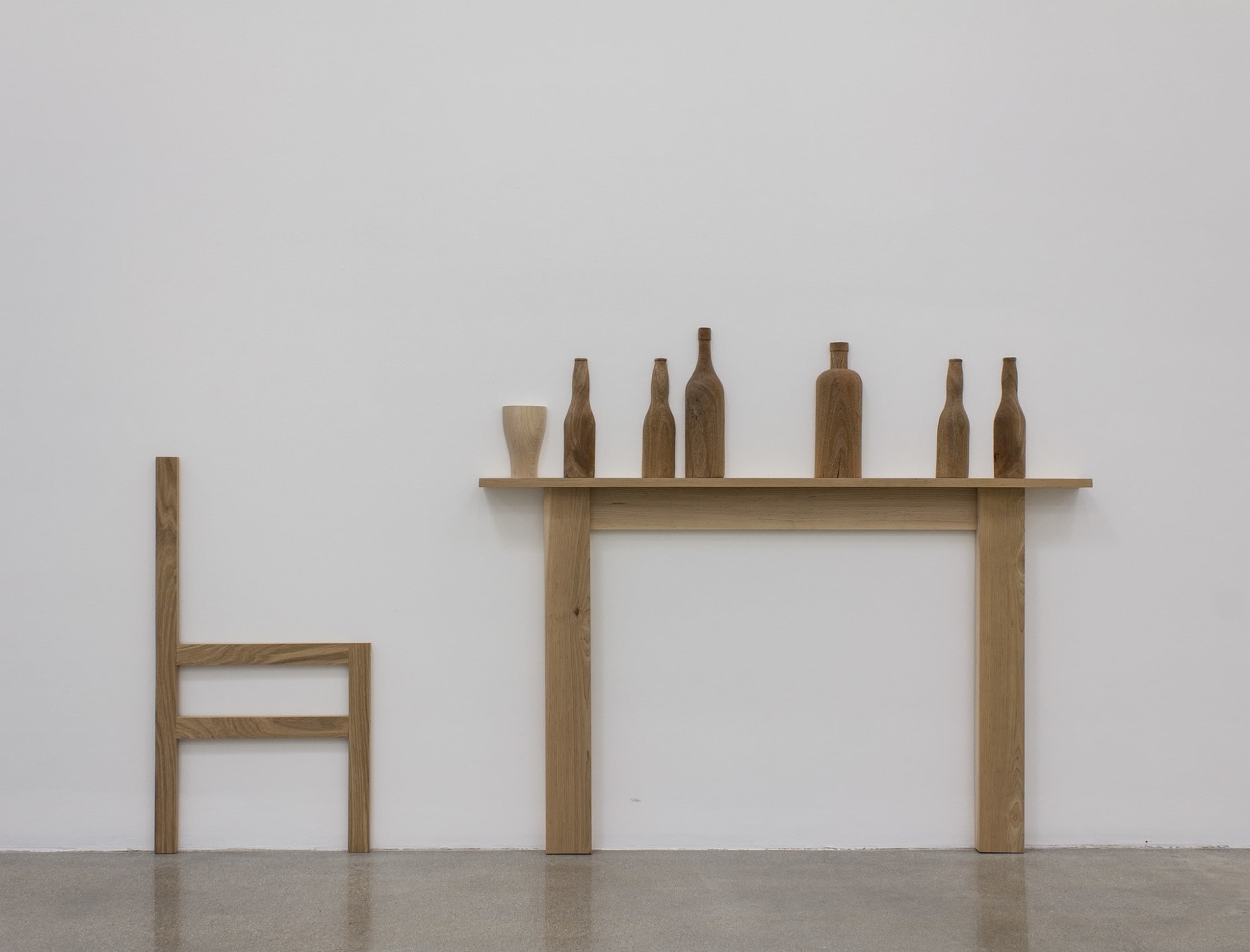 Pontus Willfors, Table with bottles, 2015