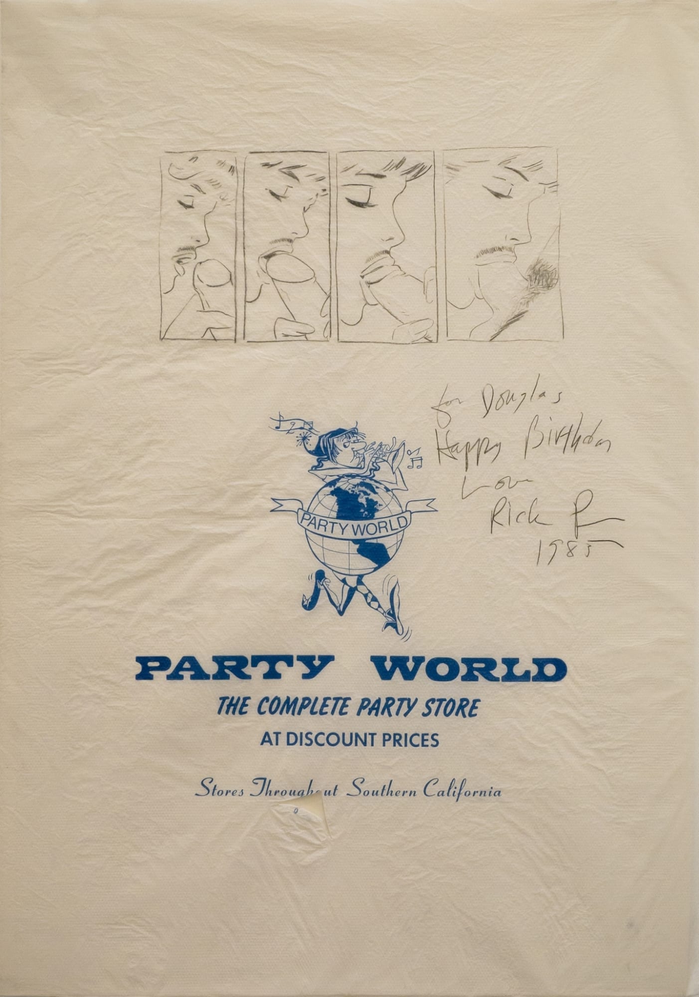 Richard Prince, Untitled, (Party World), 1985