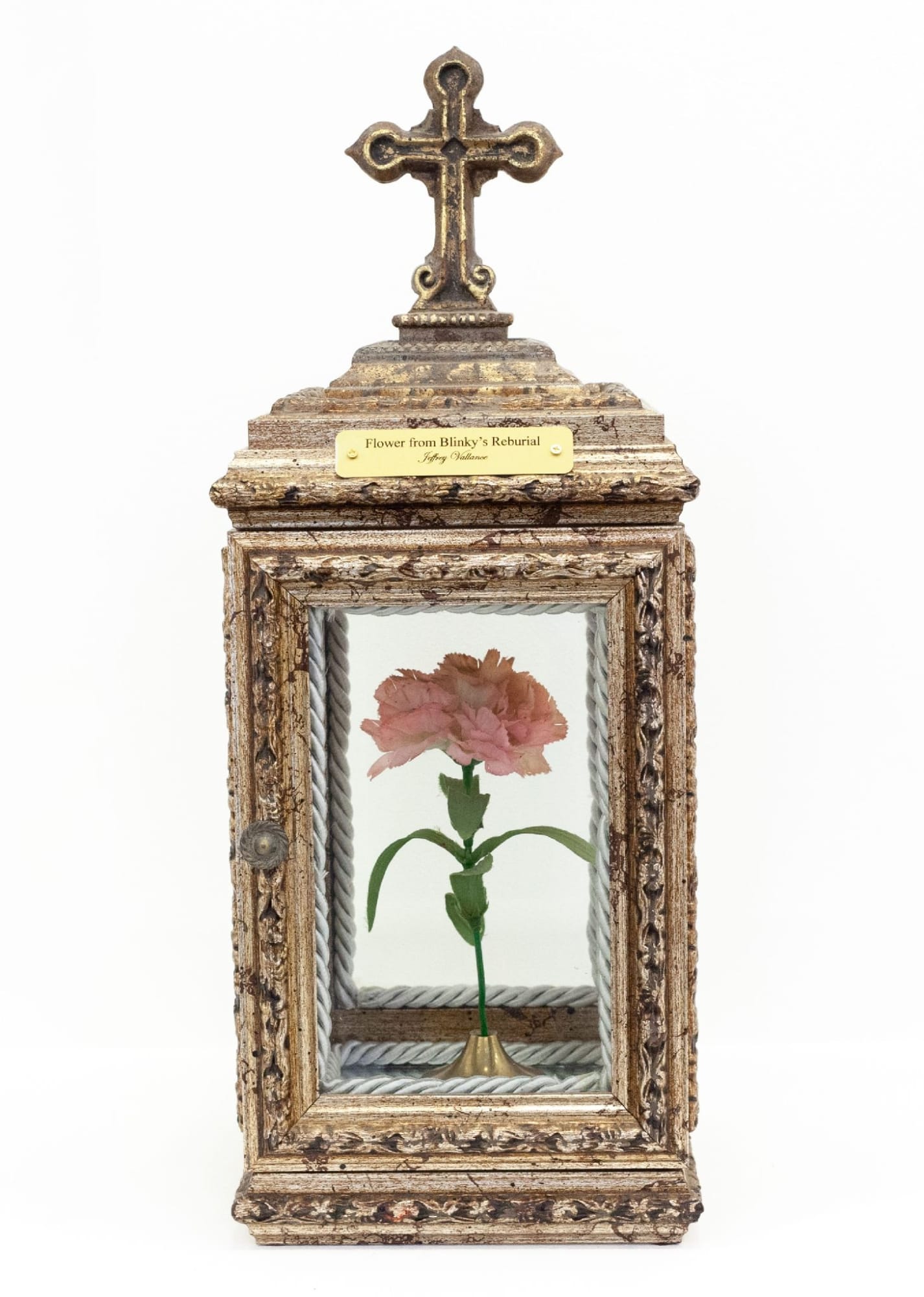 Jeffrey Vallance, Flower From Blinky's Reburial Reliquary, 2008