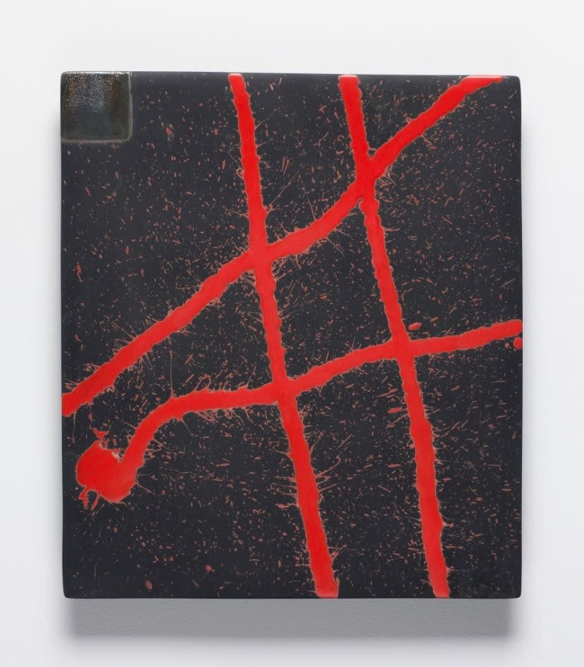Jun Kaneko, Untitled, Wall Slab, 2015