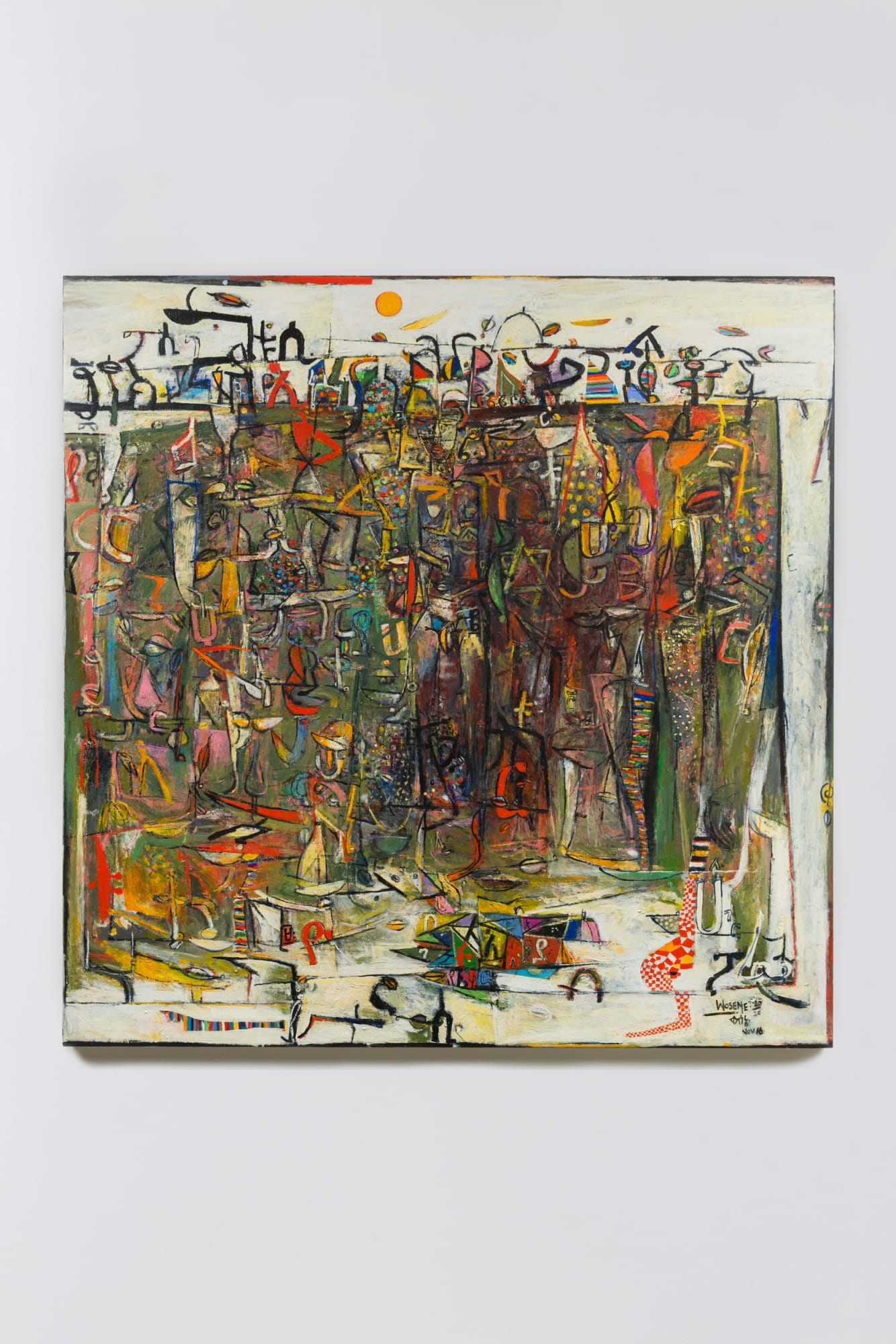 Wosene Worke Kosrof, Coming to Life, 2020