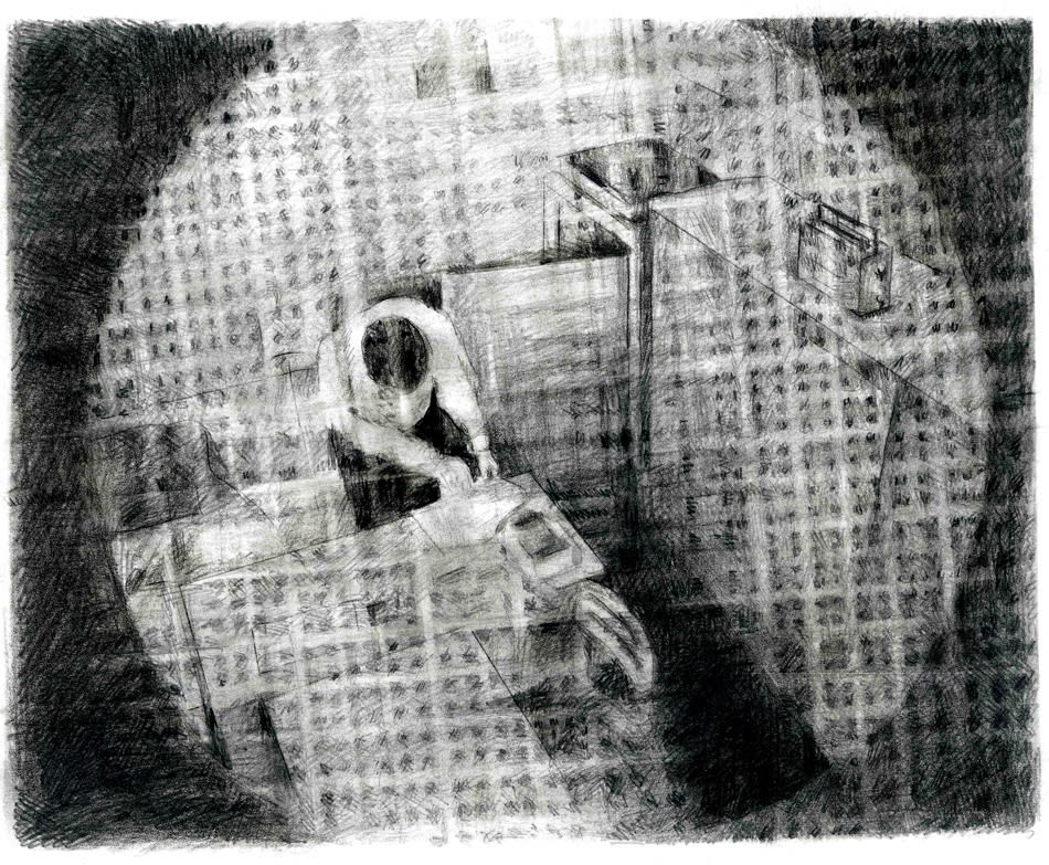 Lawrence Gipe, Study No. 1 from Frontier Defense (Surveillance Operation, 1968), 2007