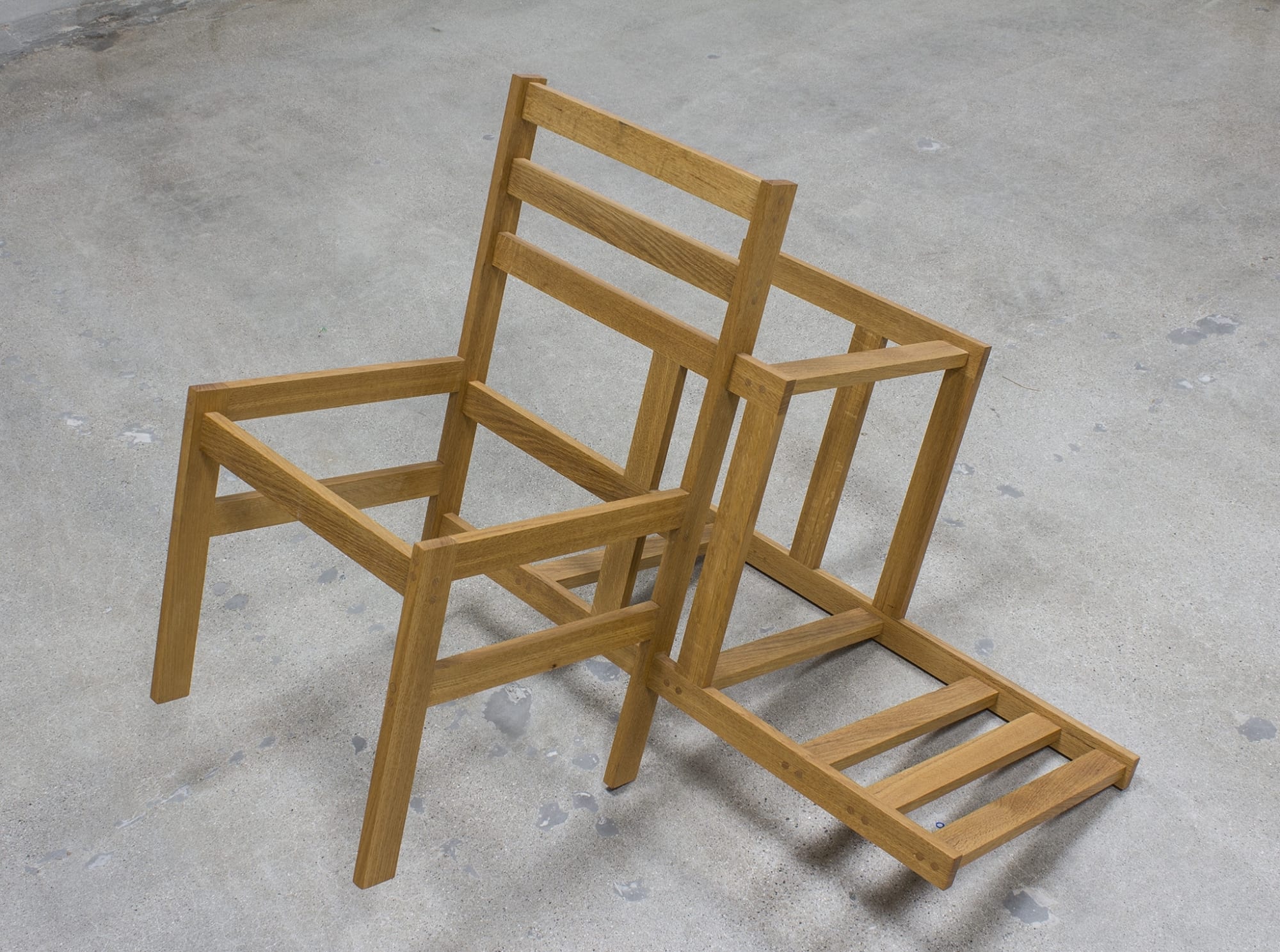 Pontus Willfors, Conjoined chairs, 2014
