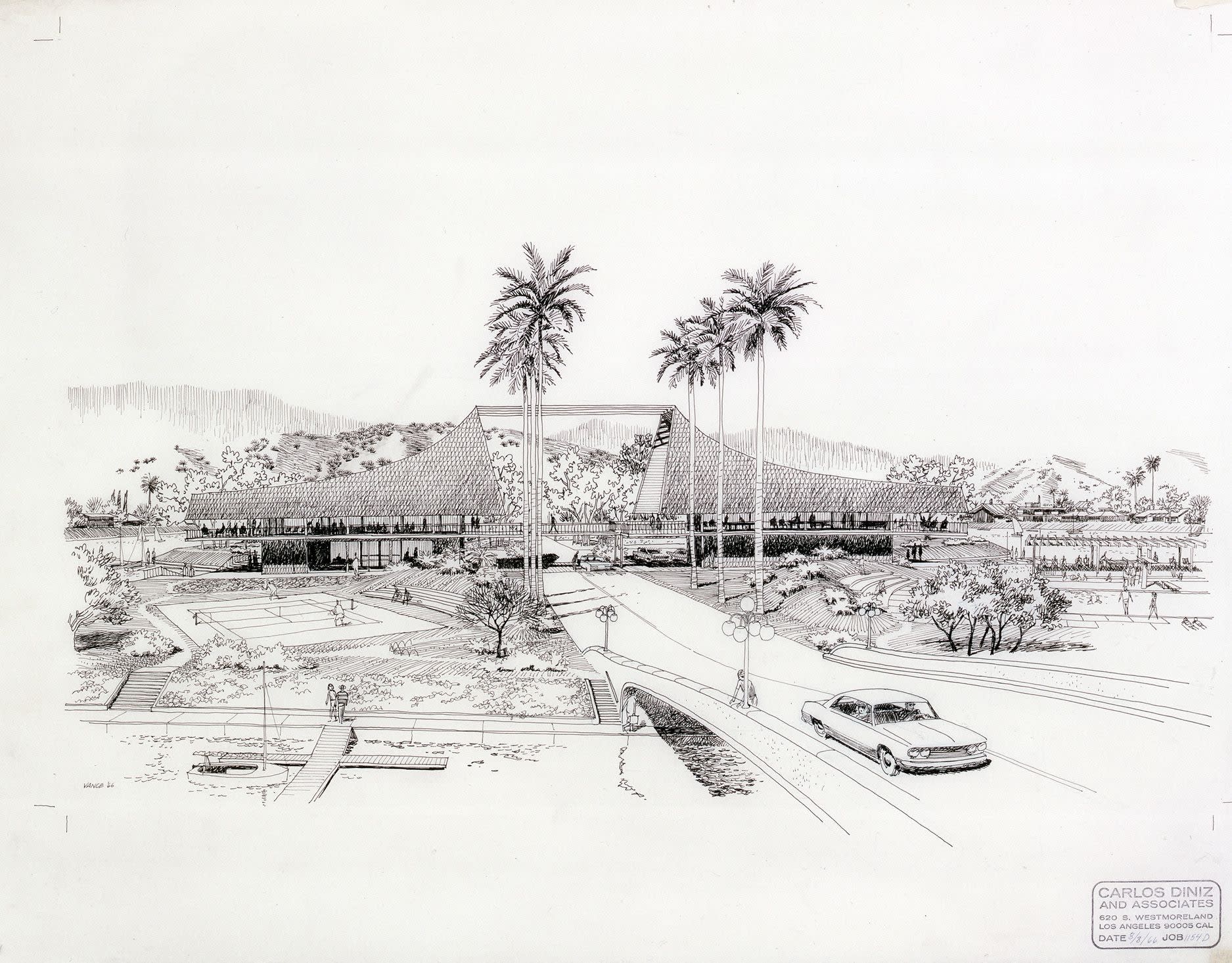 Carlos Diniz, Westlake Village - Albertson Ranch Recreation Area, 1966