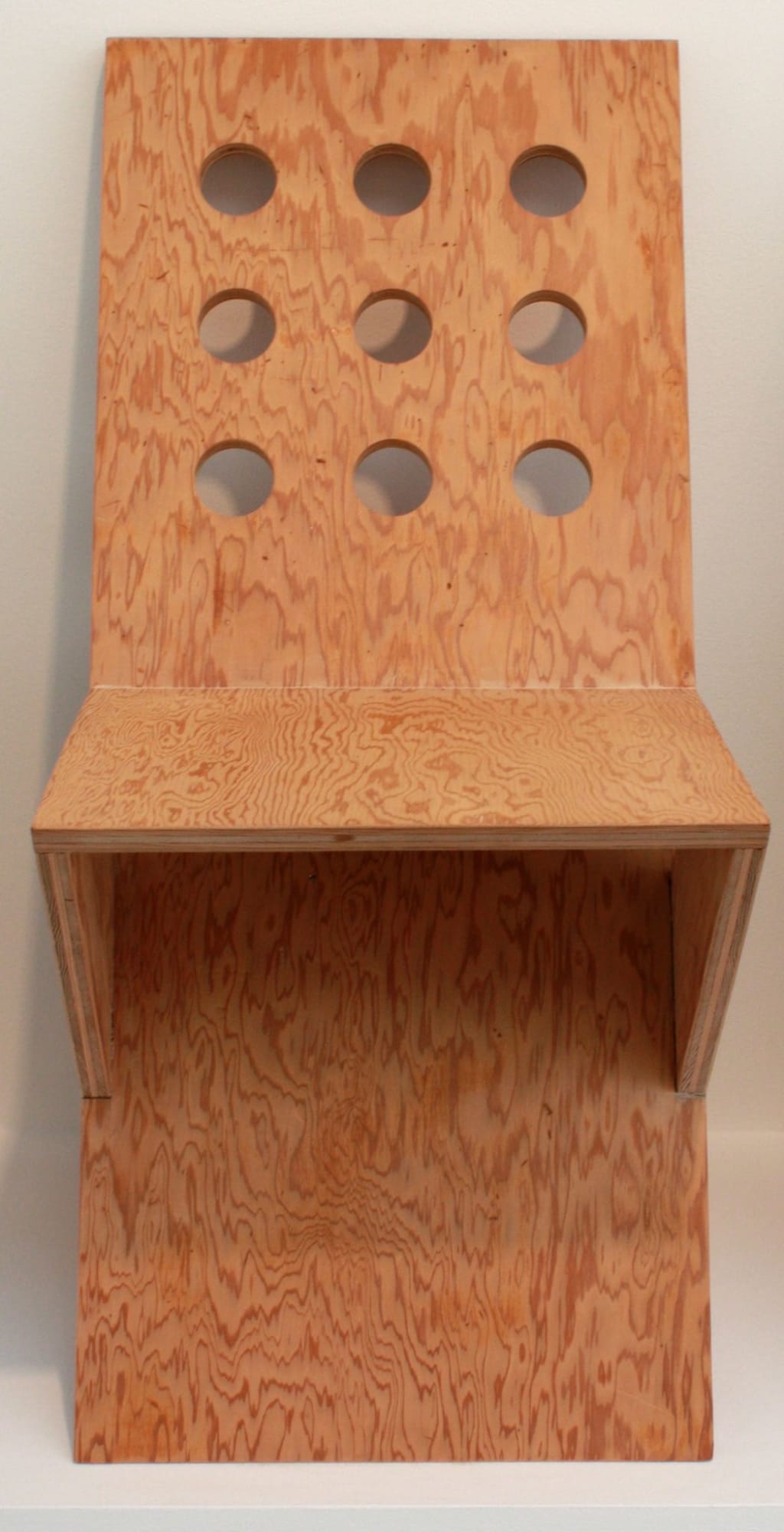 Michael Boyd for PLANEfurniture, PLANKseries "Plank" sidechair with perforations, 2011