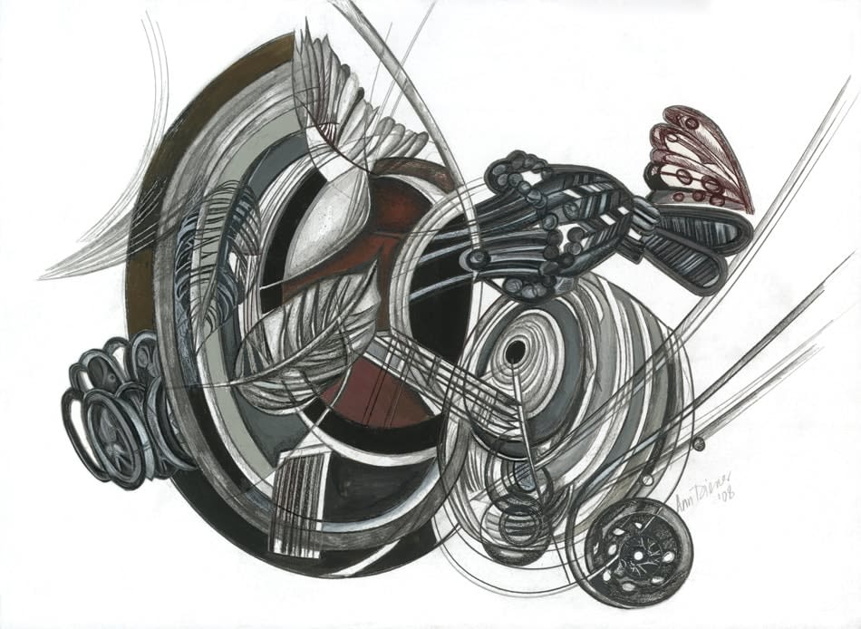 Ann Diener, Wire Fragment #4, 2008