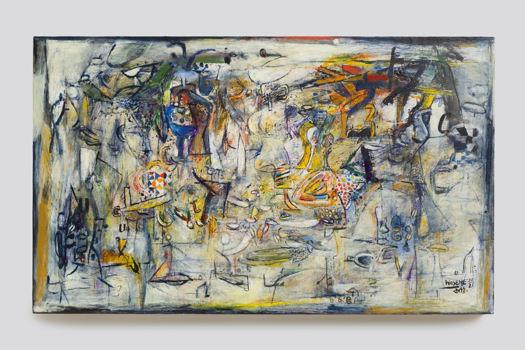 Wosene Worke Kosrof, In the Reef, 2021