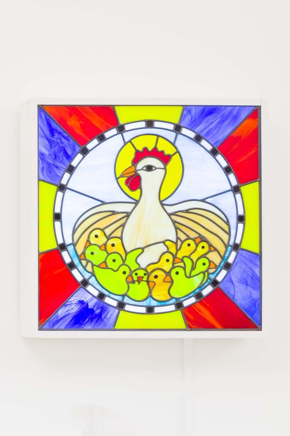 Jeffrey Vallance, Divine Mother Hen, 2018