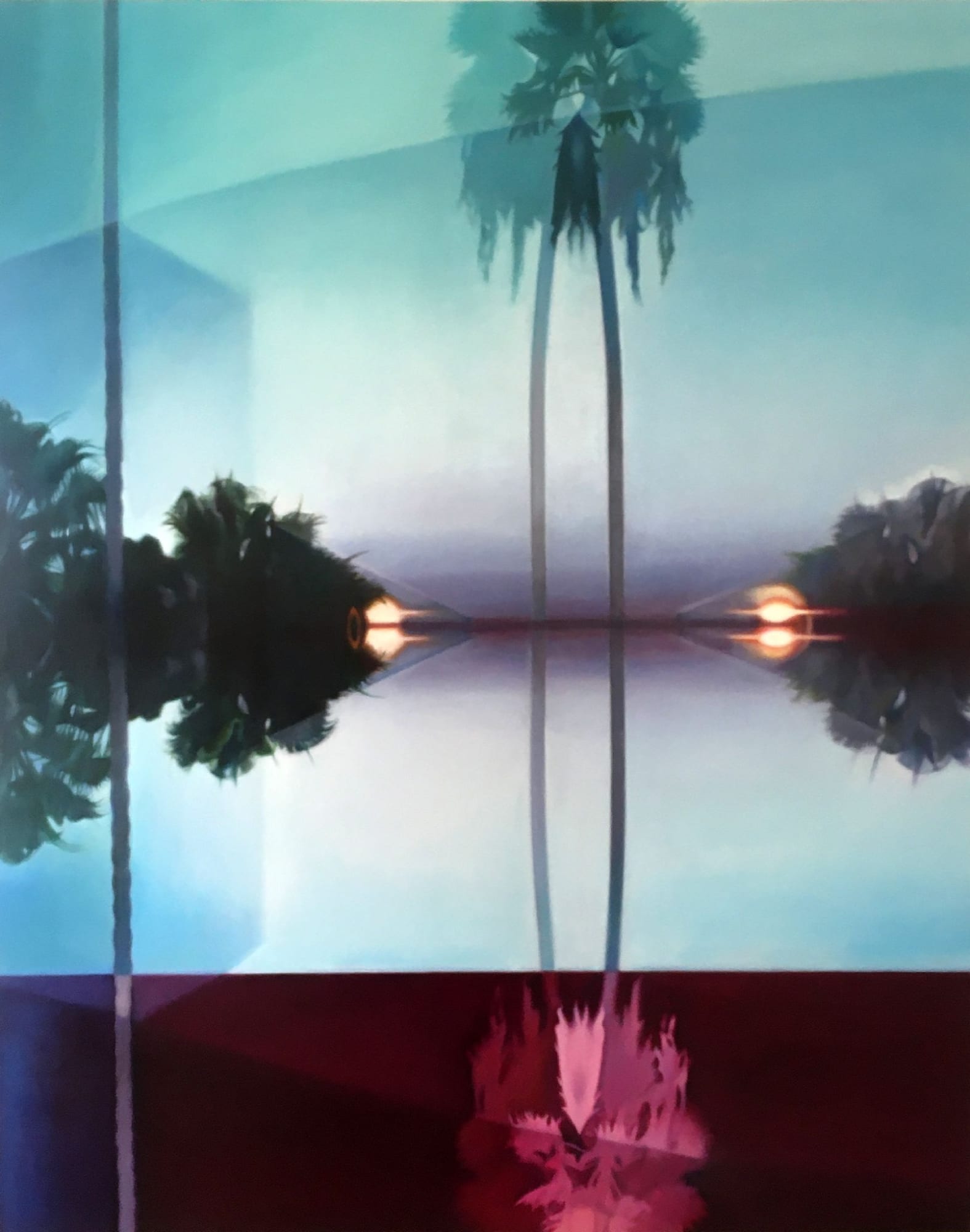 Patti Oleon, Double Palm, 2019