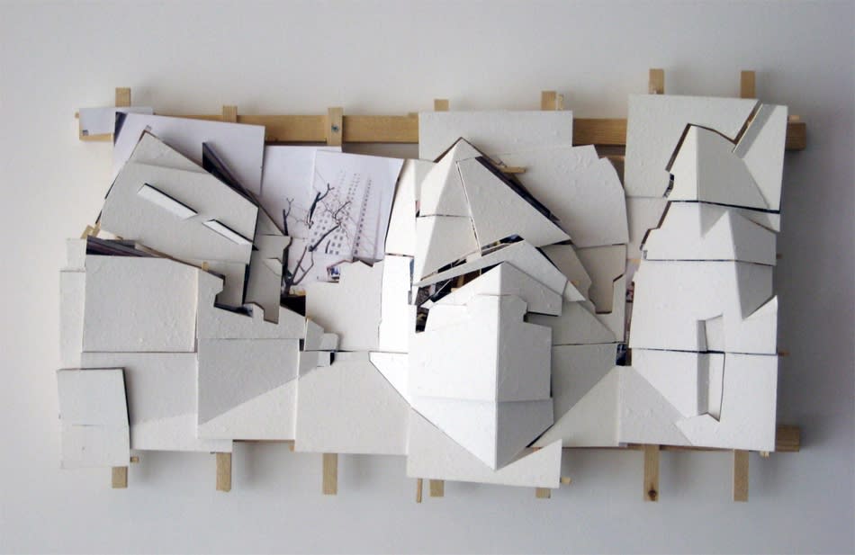 Isidro Blasco, Courtyard II (white), 2008