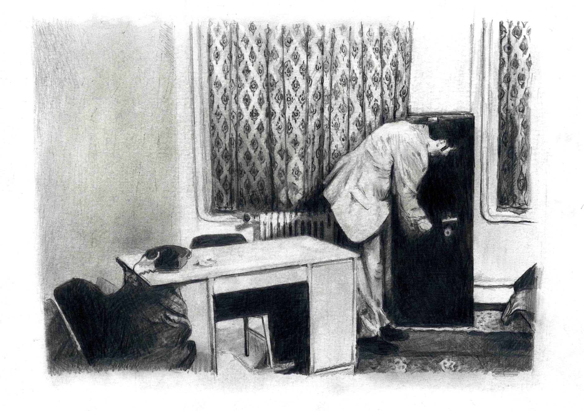 Lawrence Gipe, Study No. 5 from Frontier Defense (House Search, 1973), 2007