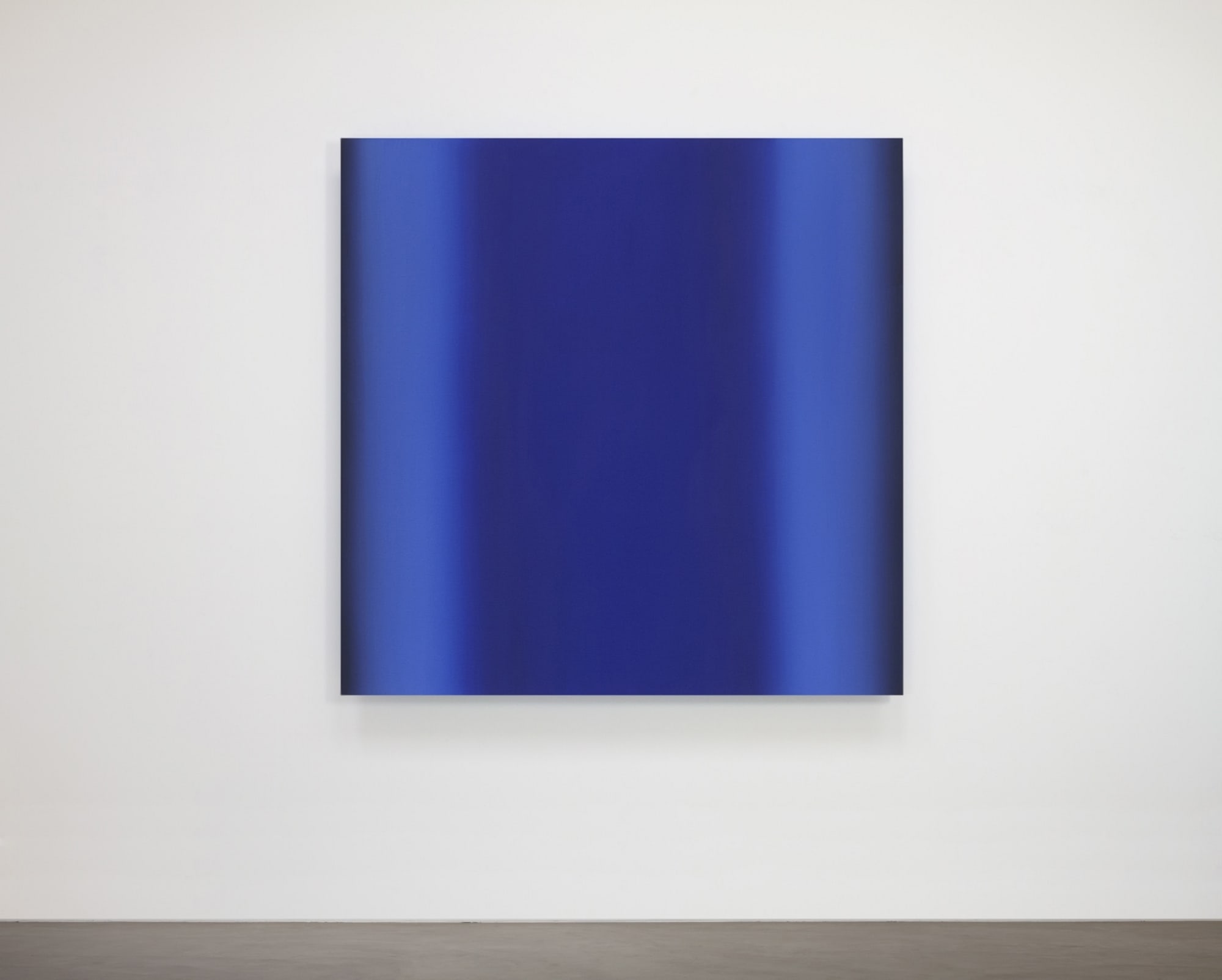 Ruth Pastine, Inevitability of Truth 6-S6060 Square (Blue Orange/Blue Deep), Inevitability of Truth Series, 2015