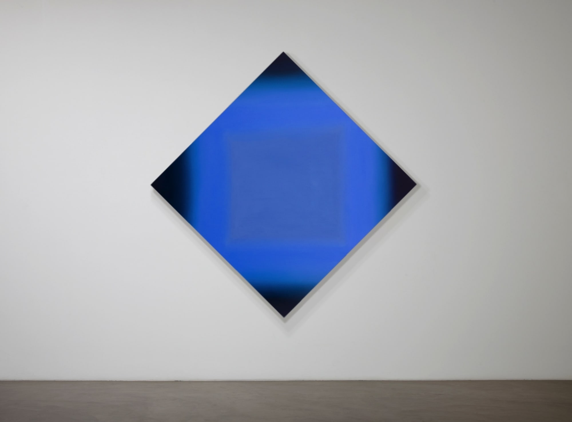 Ruth Pastine, Inevitability of Truth 10-D6868 Diamond Square (Blue Orange/Blue Violet), Inevitability of Truth Series, 2015