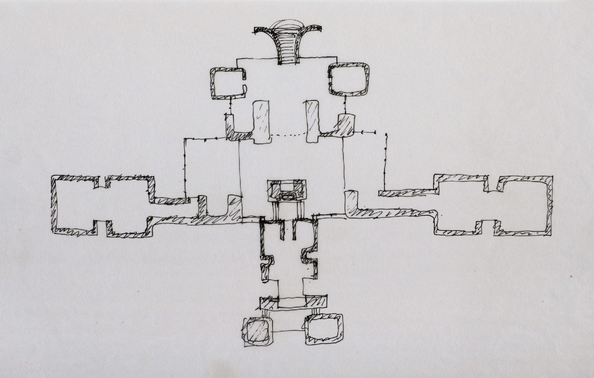 Hans Hollein, Gebäude ev. Lintschinger (Building), 1960