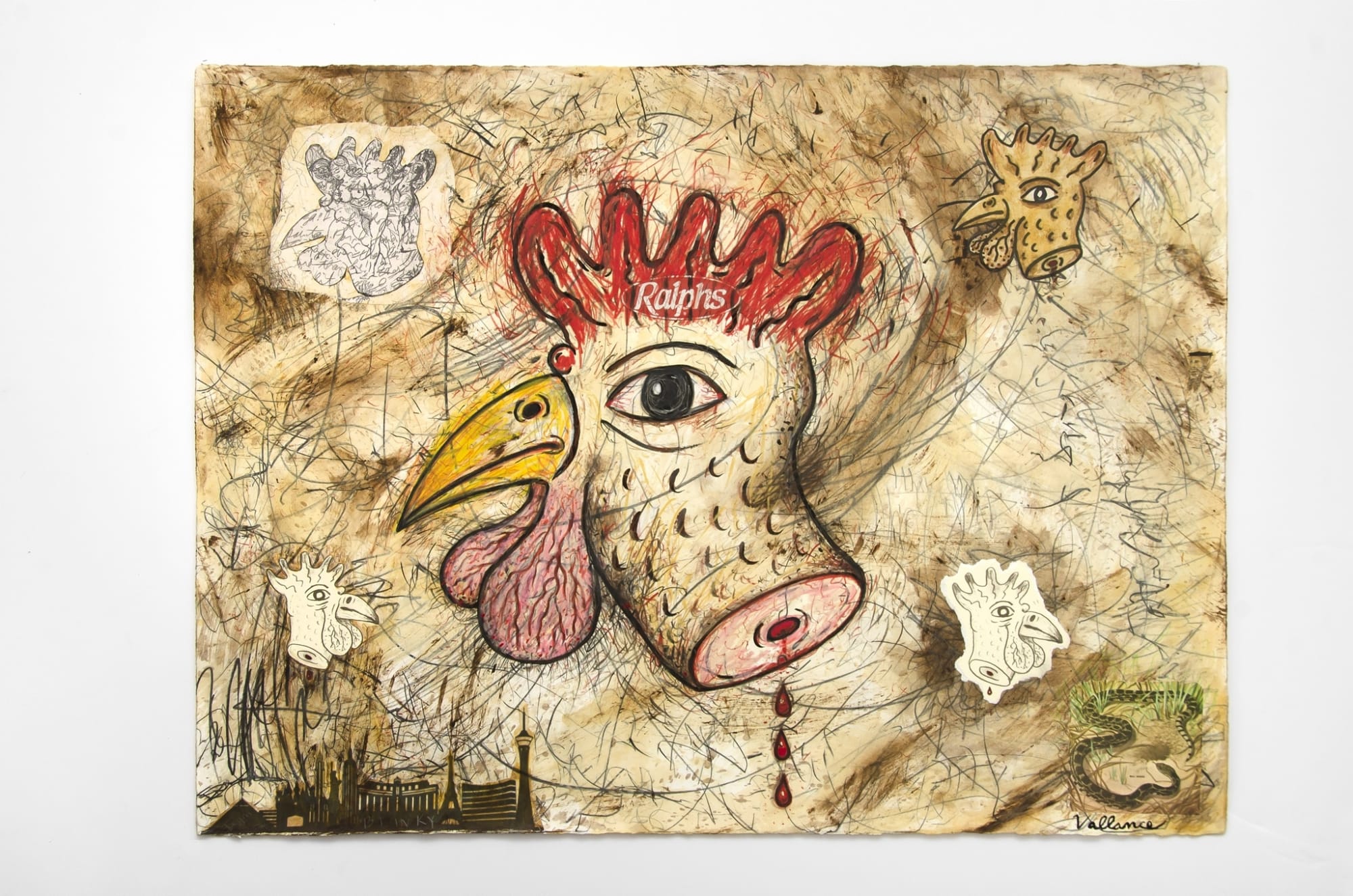 Jeffrey Vallance, Chicken (Gallus gallus domesticus), 2016