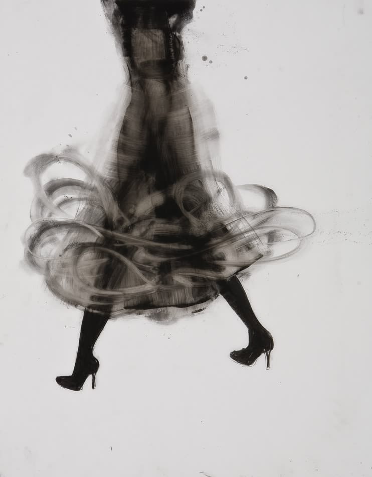 Cathy Daley, Untitled #7 from Little Black Dress Series, 2007