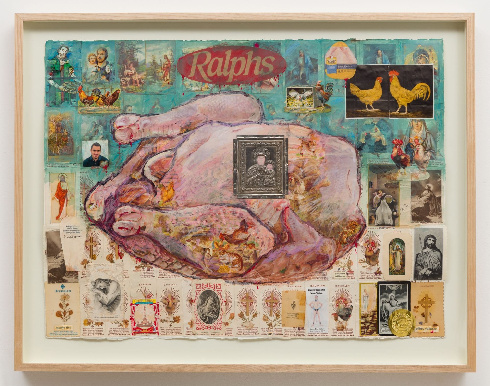 Jeffrey Vallance, Martyr Hen, 2018