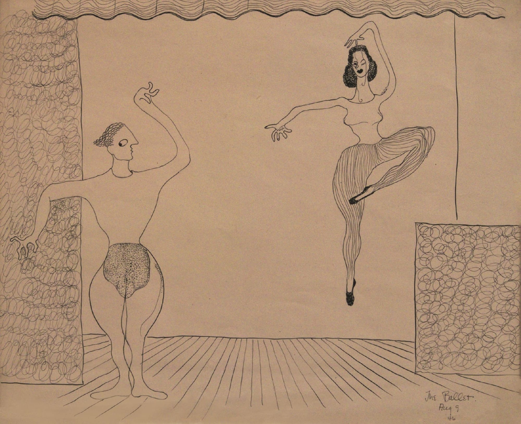 Lawrence Halprin, The Ballet, Aug 9, 1946