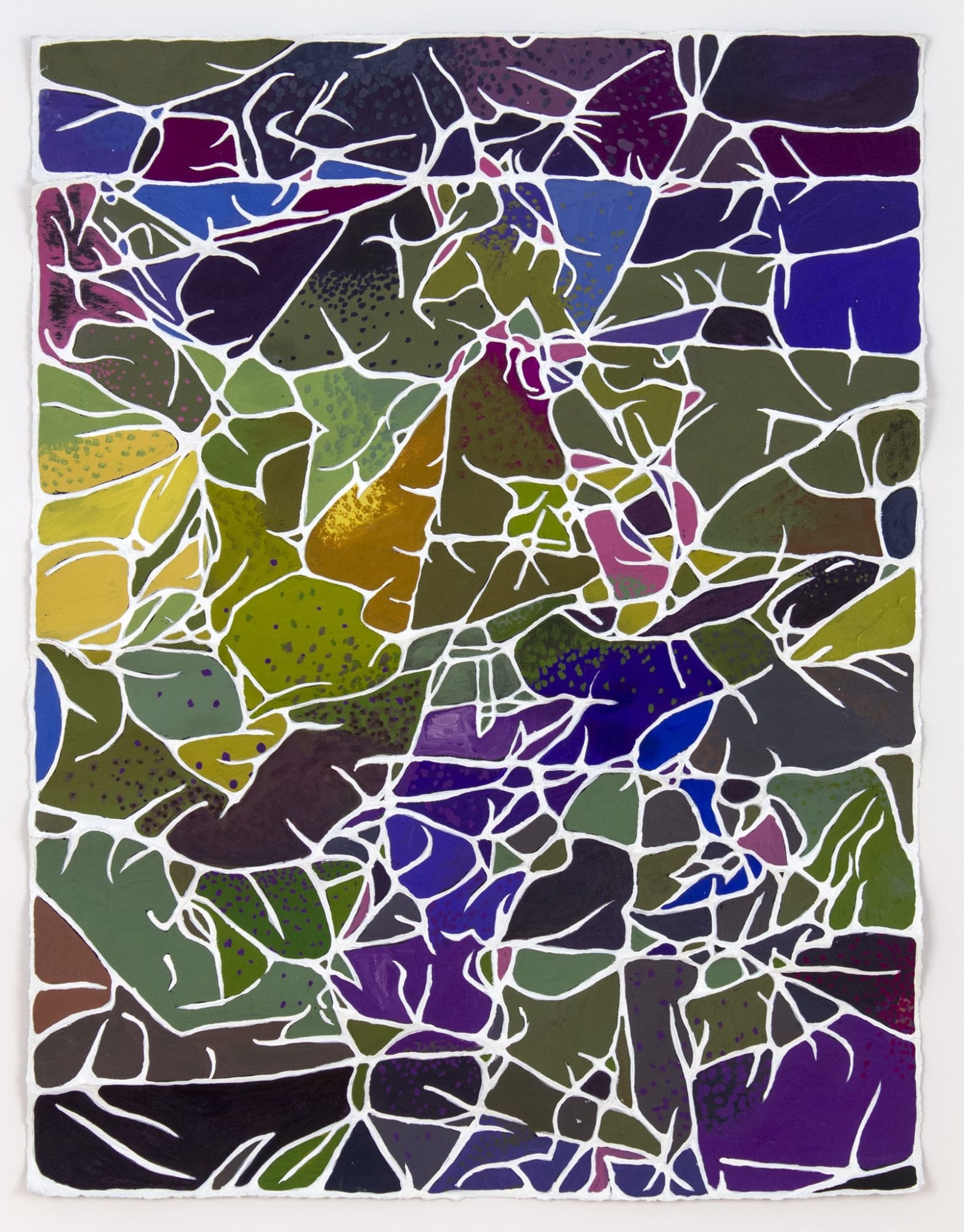 Maura Bendett, Purple Field, 2013-14