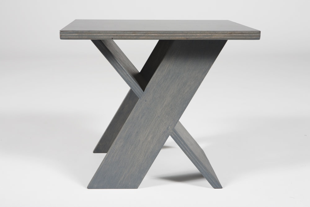 Michael Boyd for PLANEfurniture, PLANKseries 'X' table / Painted, 2011