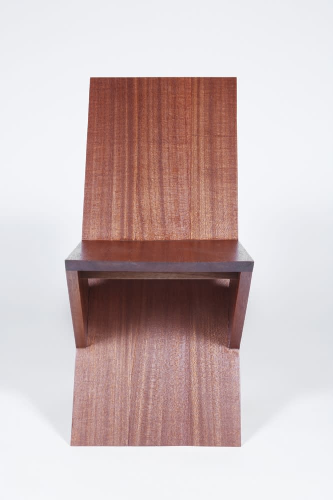 Michael Boyd for PLANEfurniture, PLANKseries 'Plank' sidechair / Mahogany, 2011