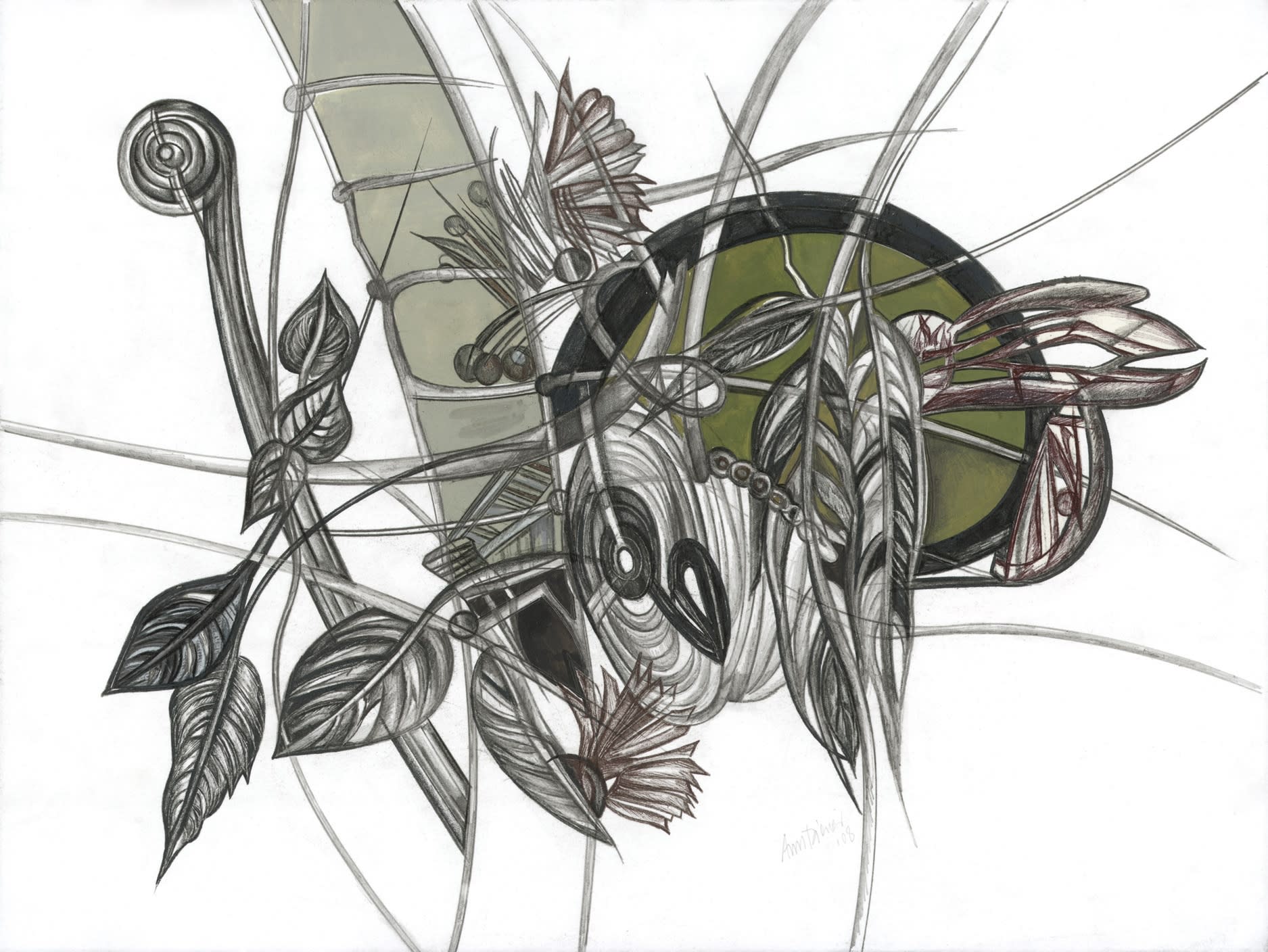 Ann Diener, Wire Fragment #3, 2008