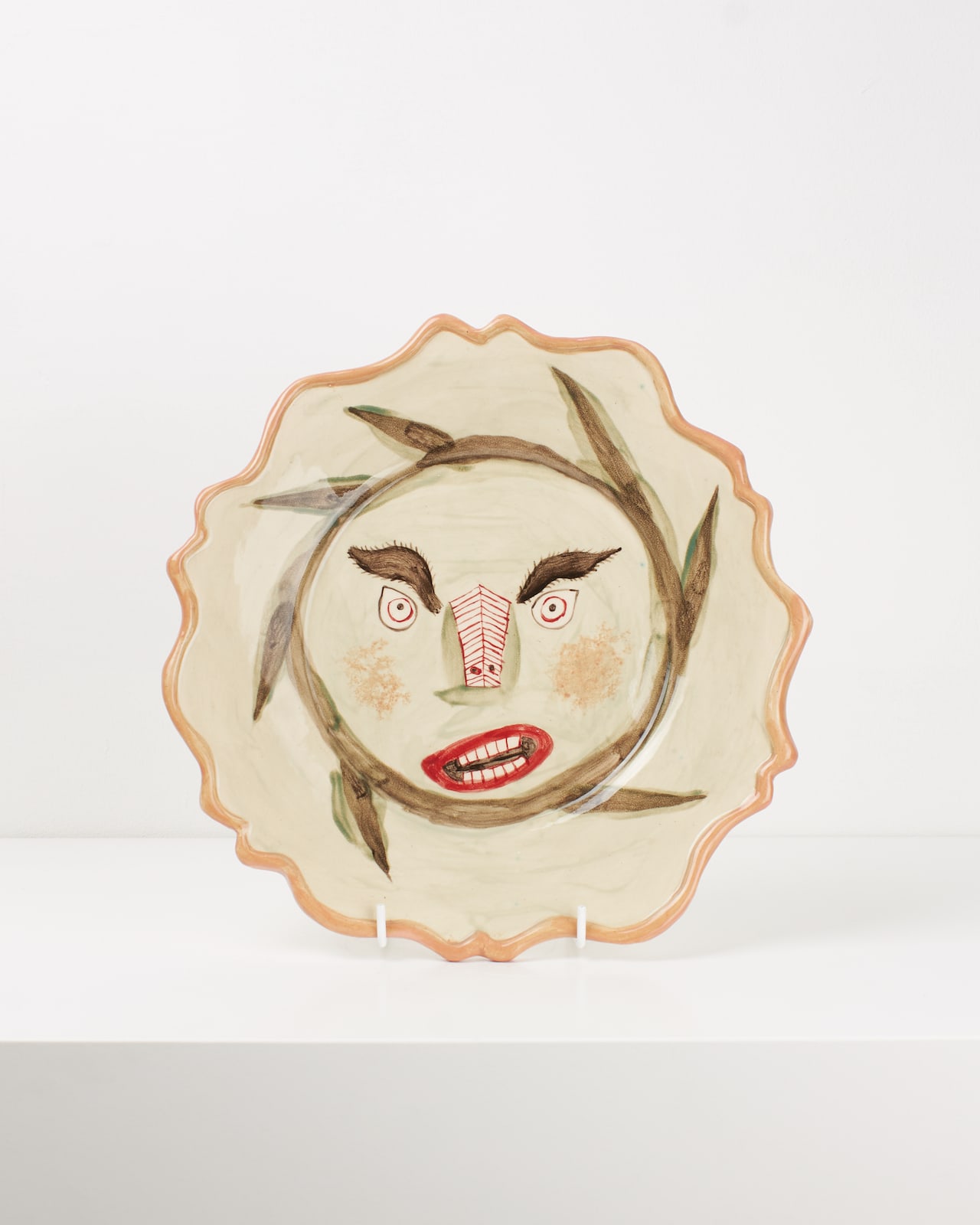 Claudia Rankin, Lion Mask Plate