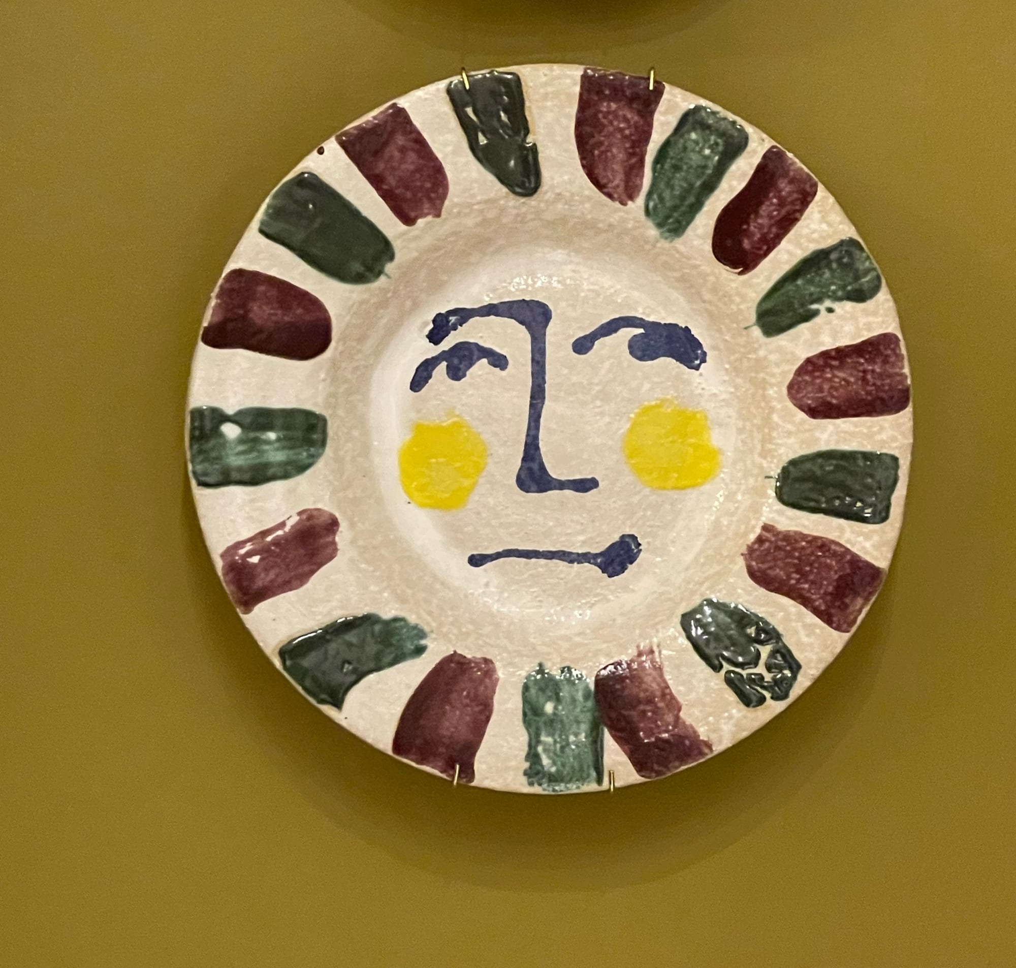Gavin Houghton, 'Eyes Right' Plate