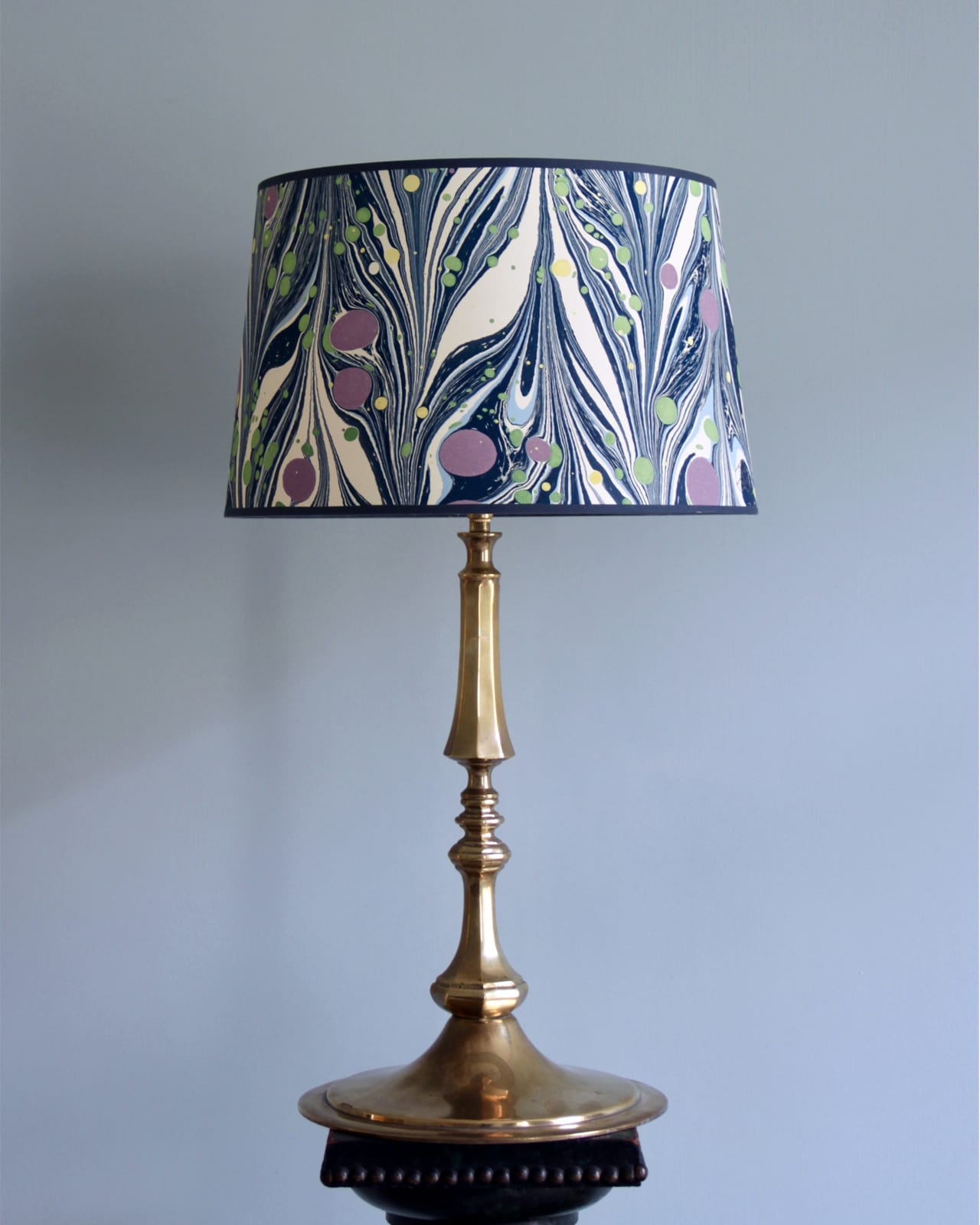 Inq, Medium Blue Lampshade