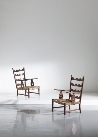 Paolo Buffa, Pair of armchairs